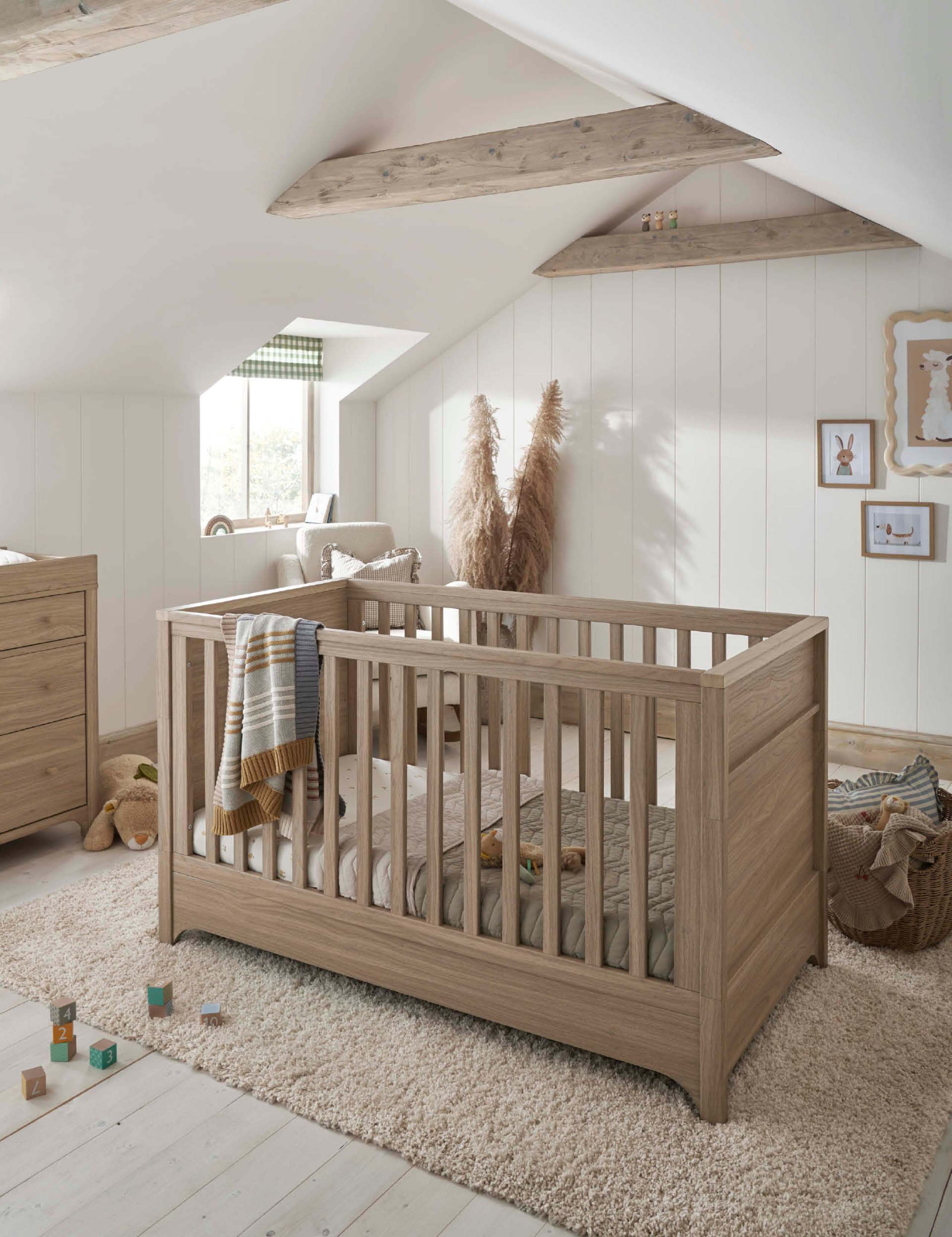 Barton Cot Bed & 3 Drawer Chest Set 5 of 8