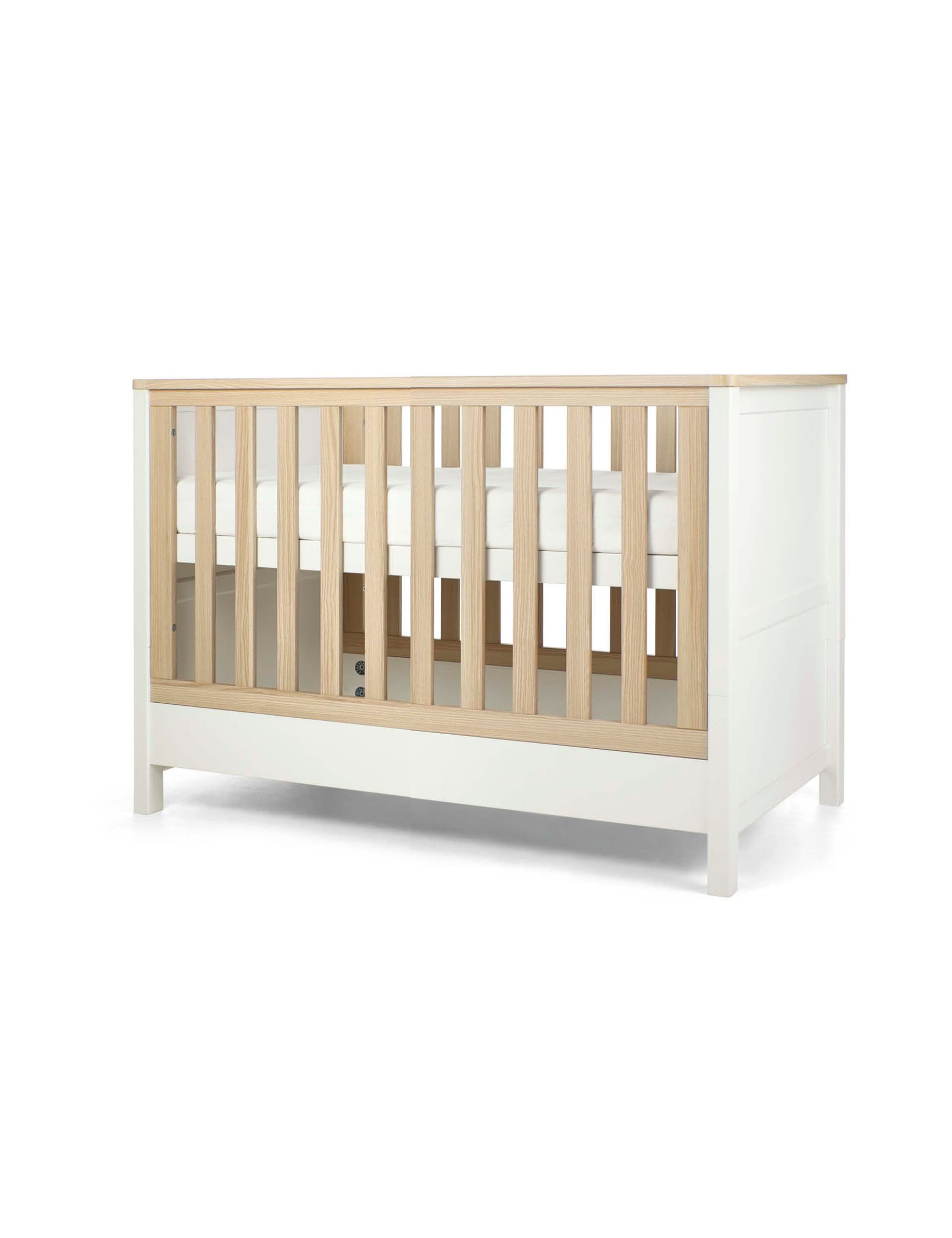 Harwell Small Cotbed - White Natural 3 of 7
