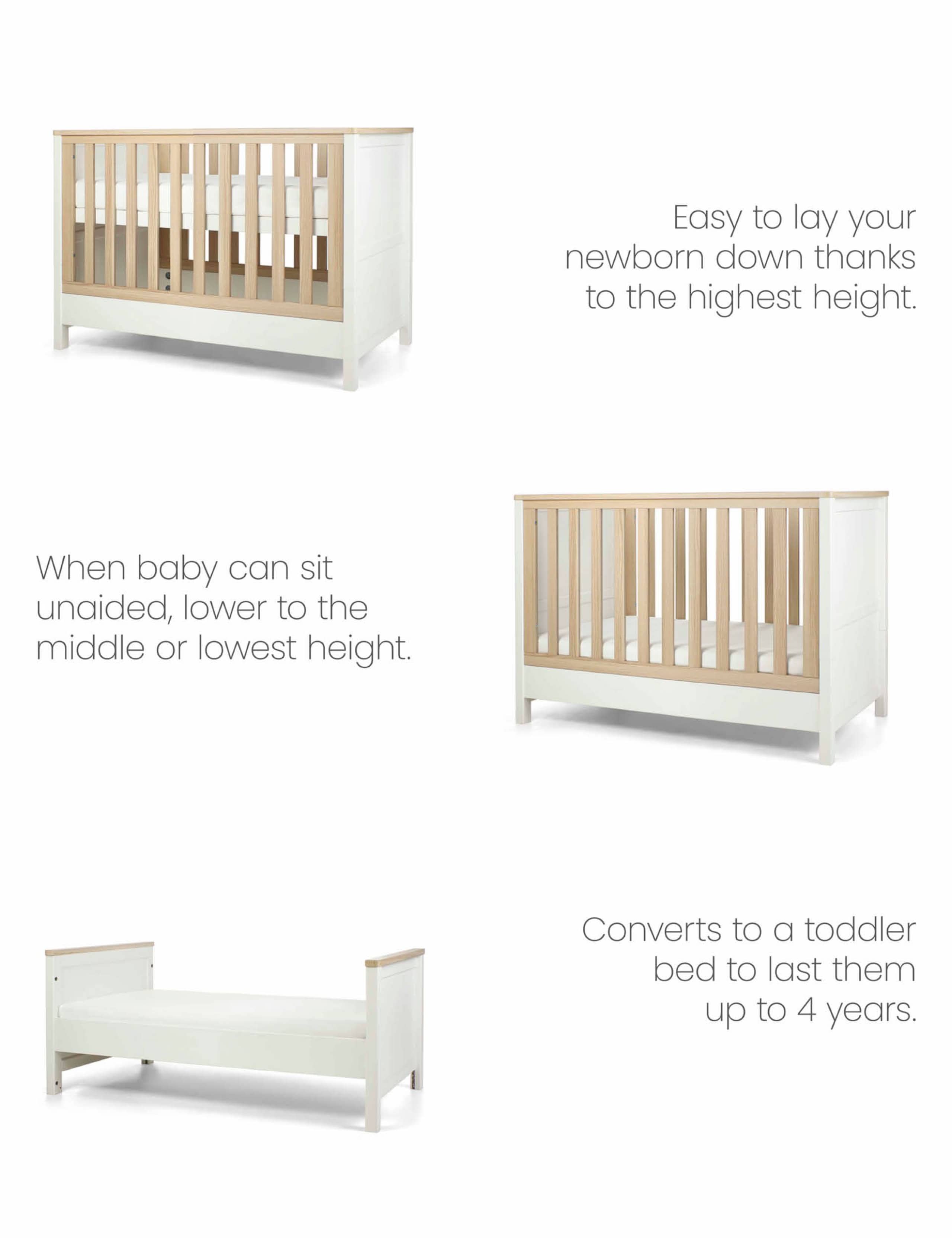 Harwell Convertible Cot Bed 6 of 7