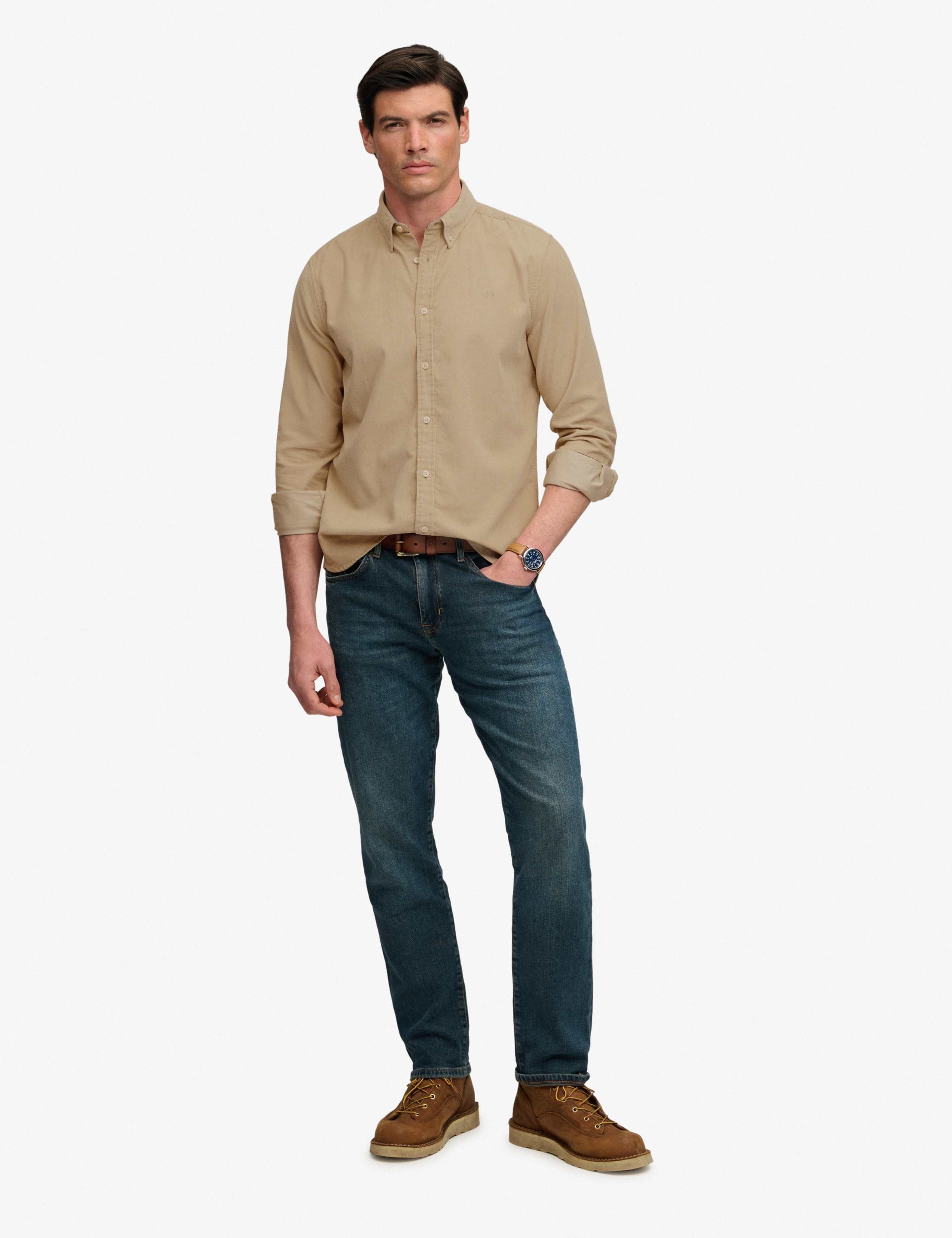 Relaxed Fit Pure Cotton Corduroy Shirt 3 of 7