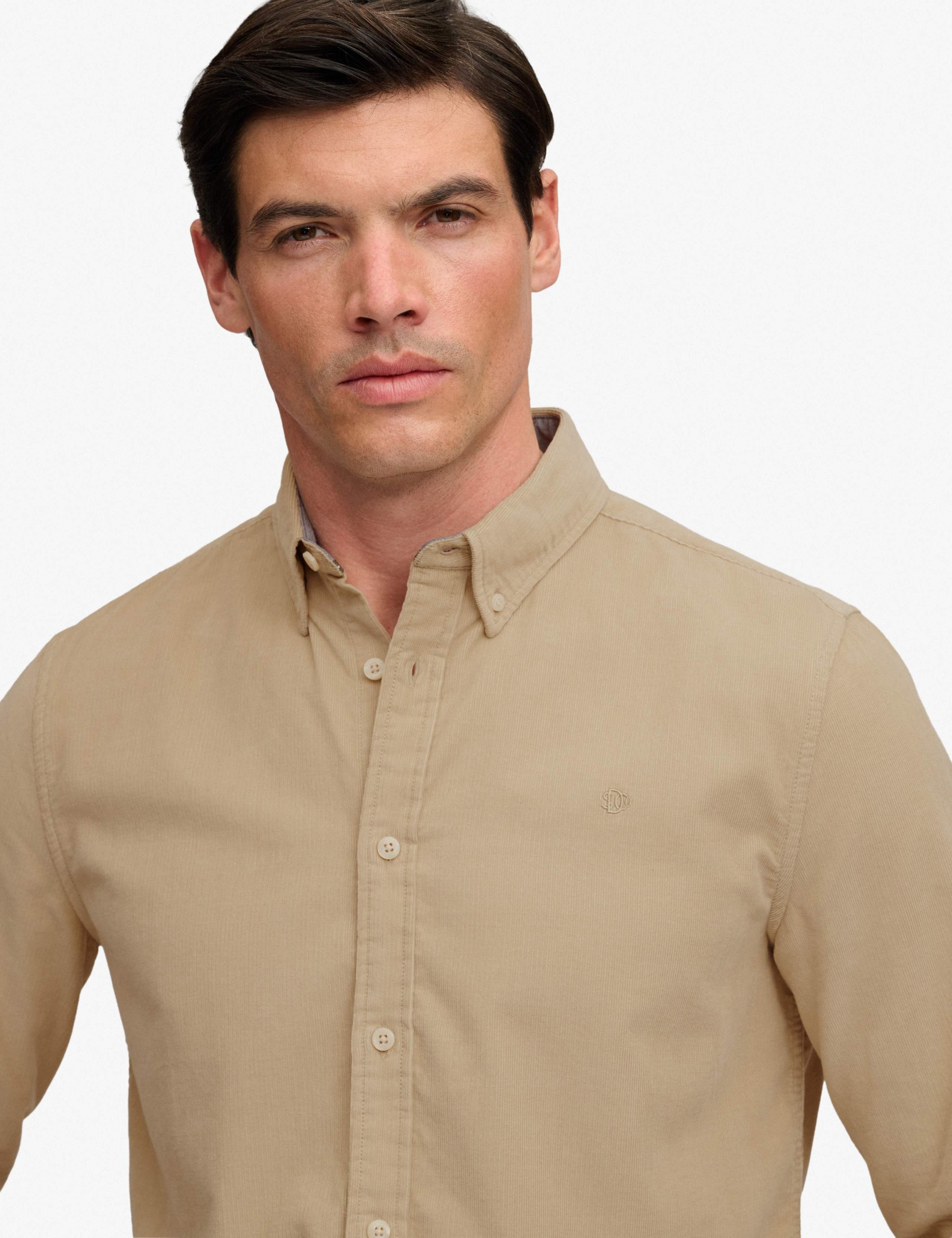 Relaxed Fit Pure Cotton Corduroy Shirt 6 of 7