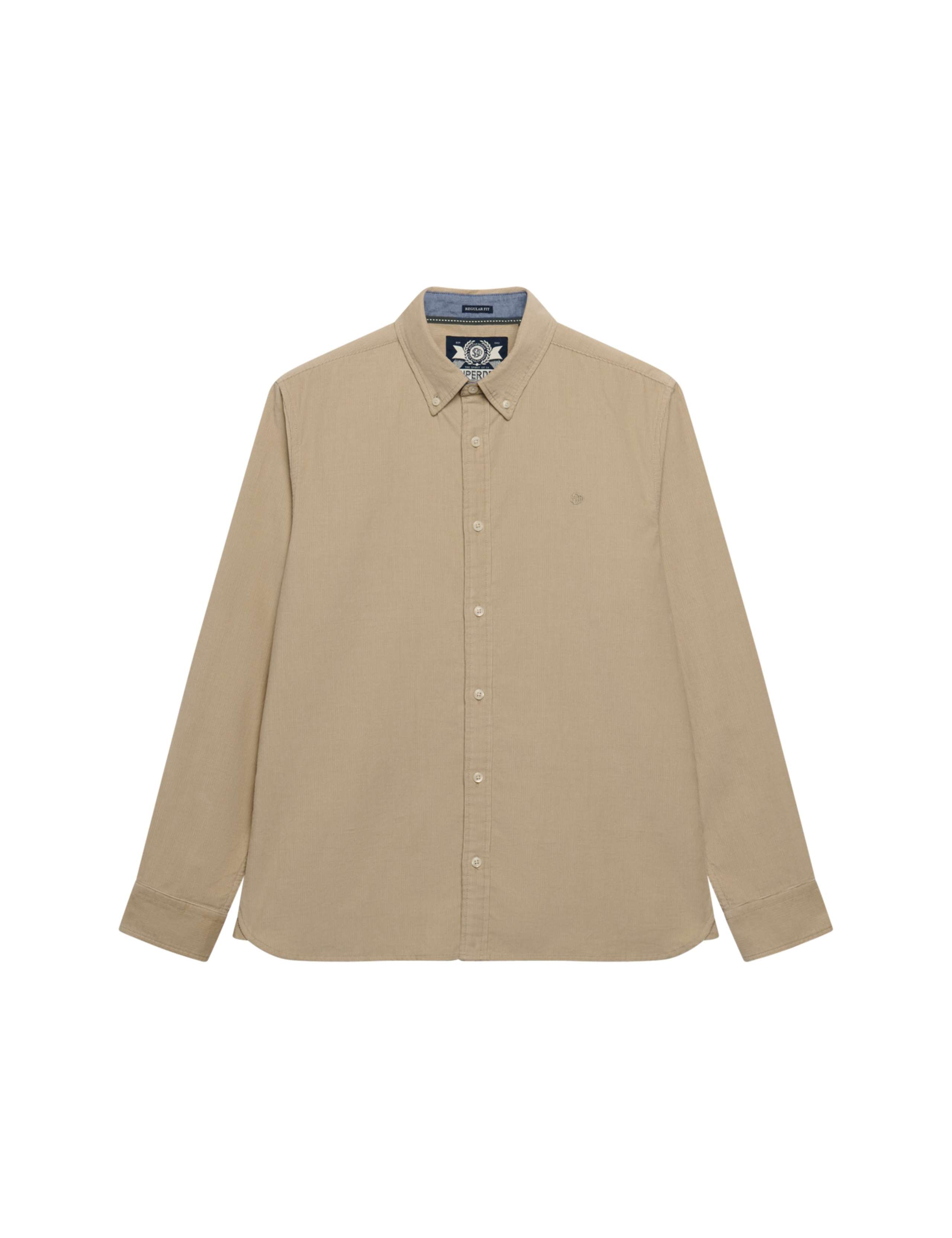 Relaxed Fit Pure Cotton Corduroy Shirt 2 of 7
