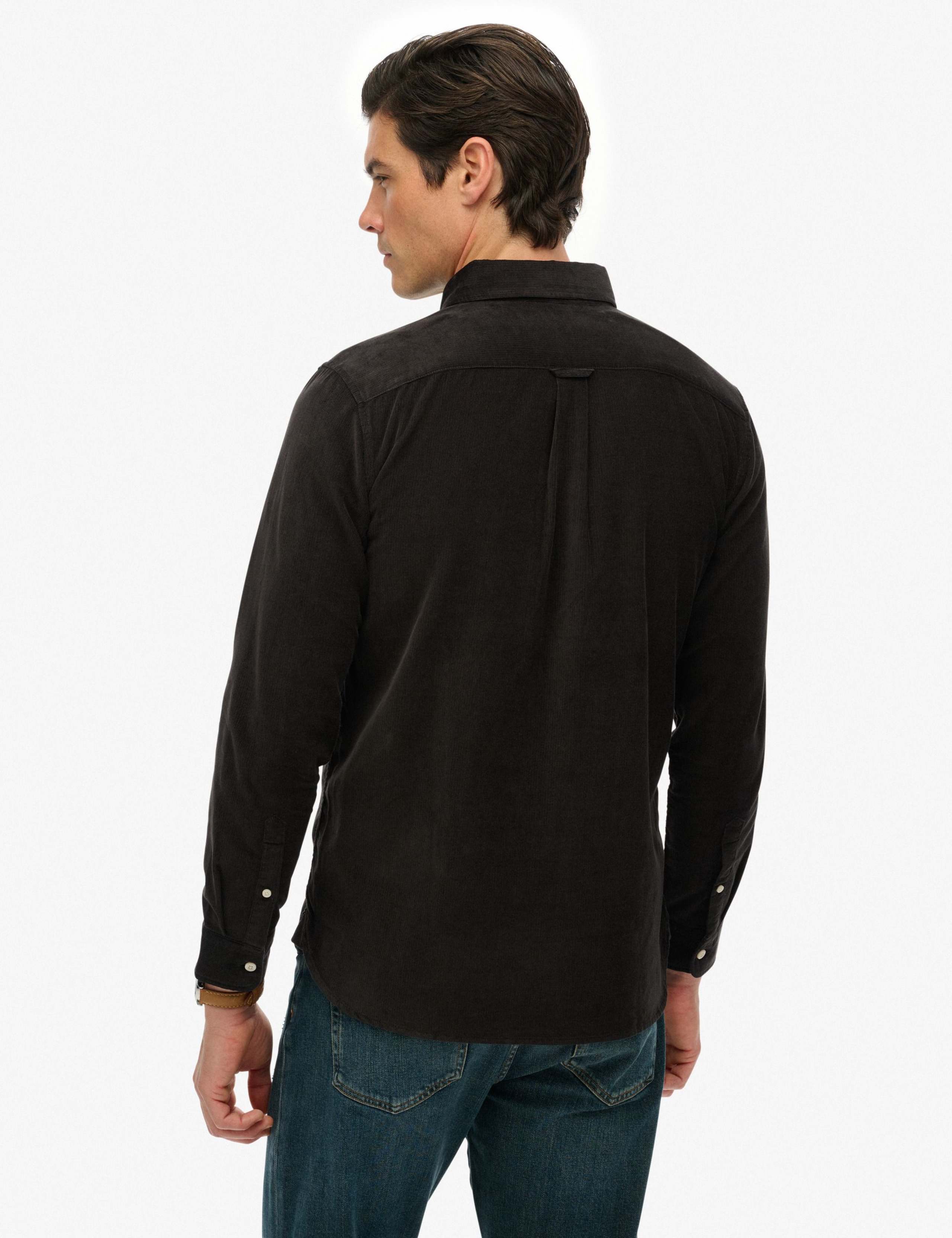 Relaxed Fit Pure Cotton Corduroy Shirt 2 of 3