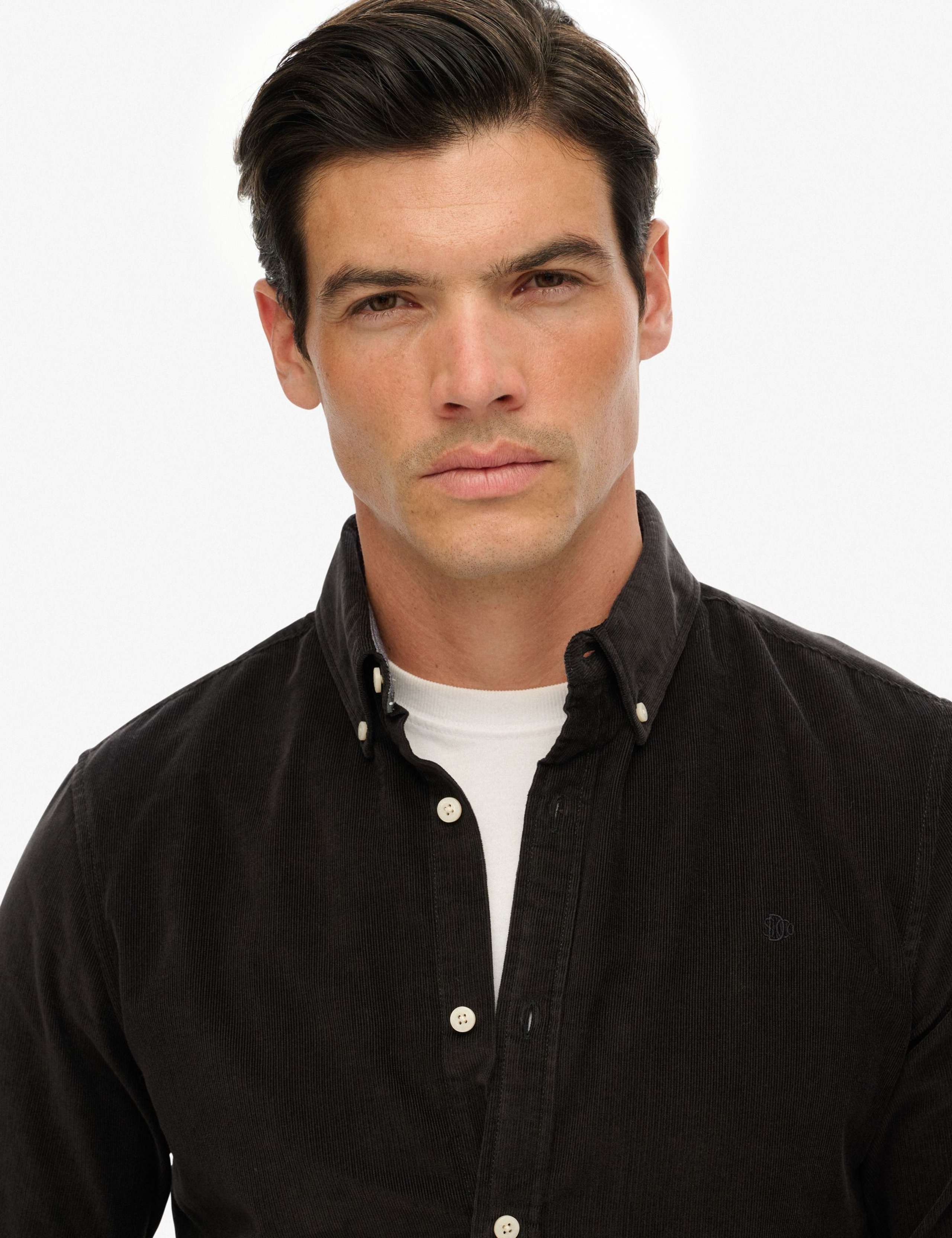 Relaxed Fit Pure Cotton Corduroy Shirt 3 of 3