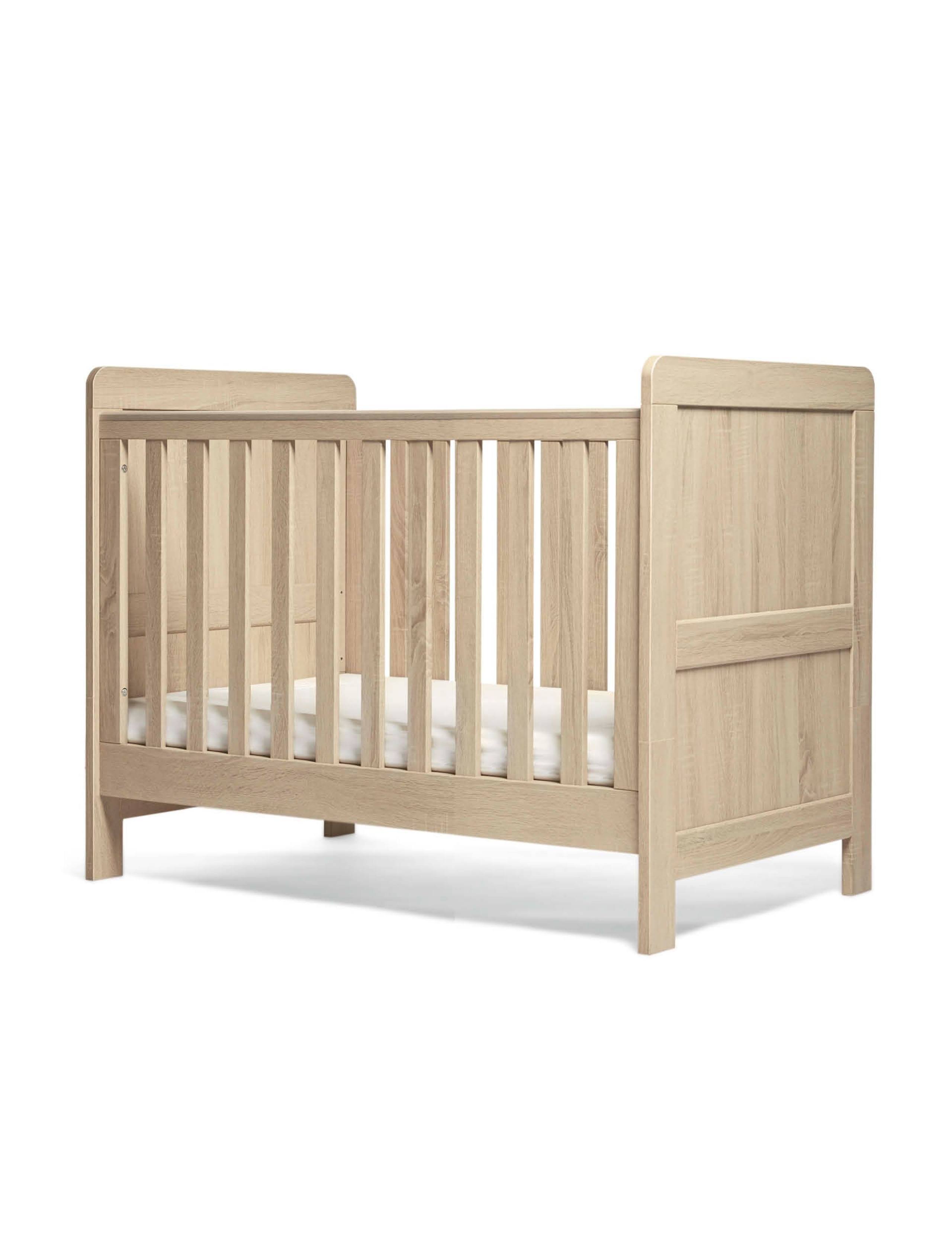 Atlas Small Cotbed - Light Oak 5 of 7