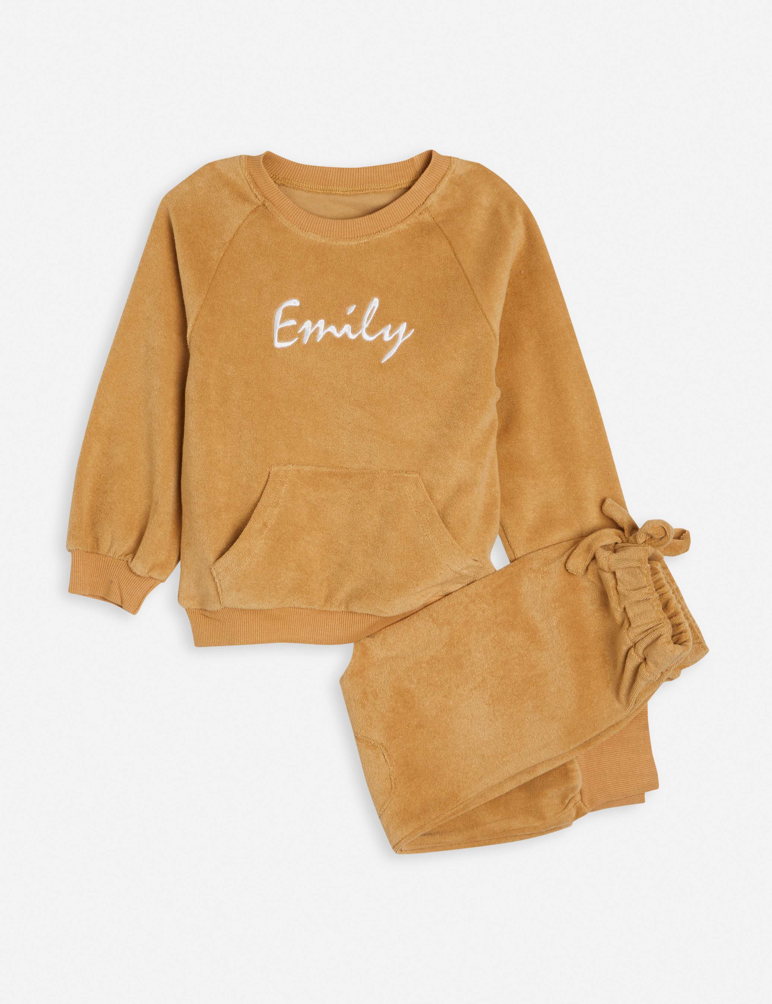 Personalised Kids Towelling Lounge Set (1-7 Yrs) 1 of 3