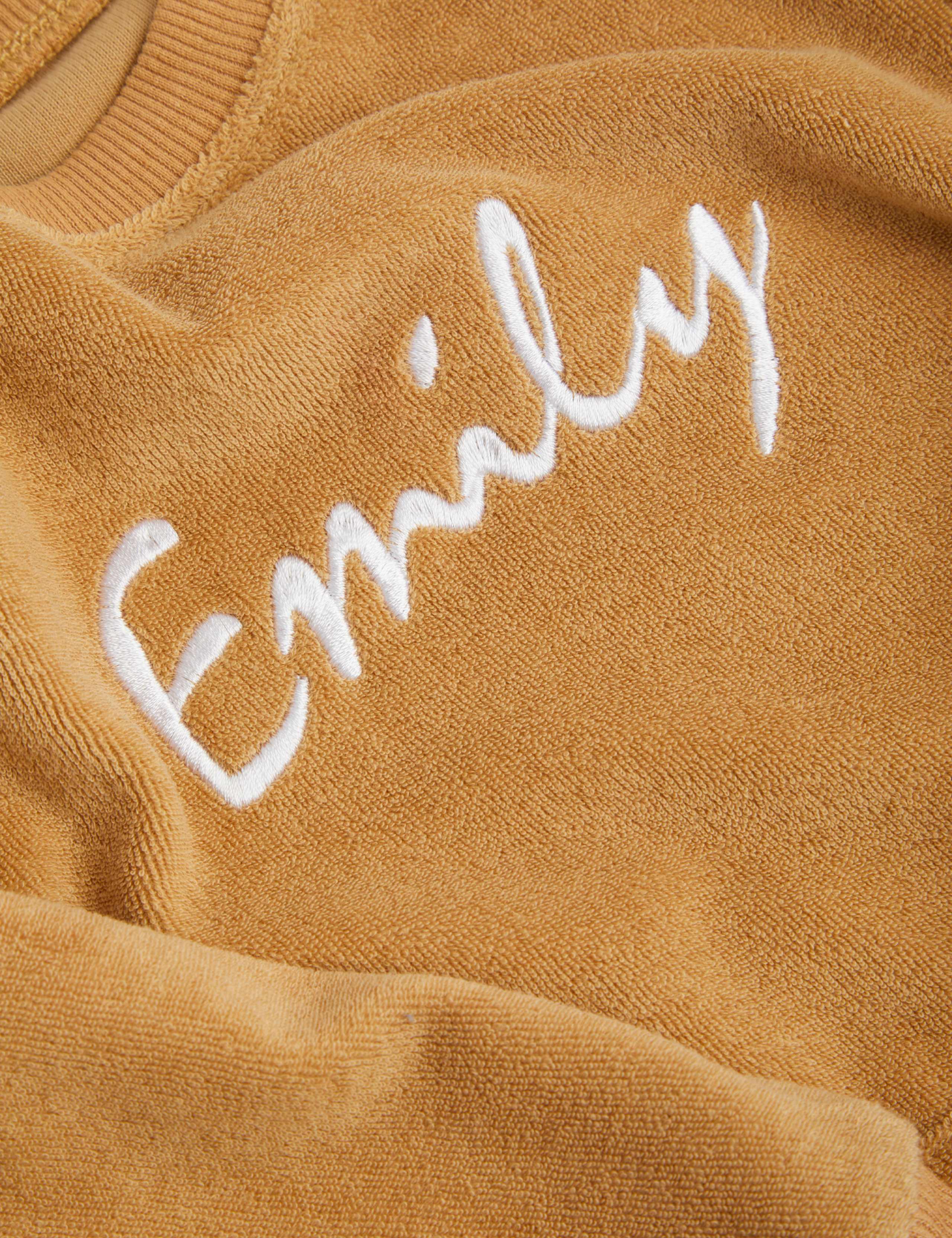 Personalised Kids Towelling Lounge Set (1-7 Yrs) 3 of 3