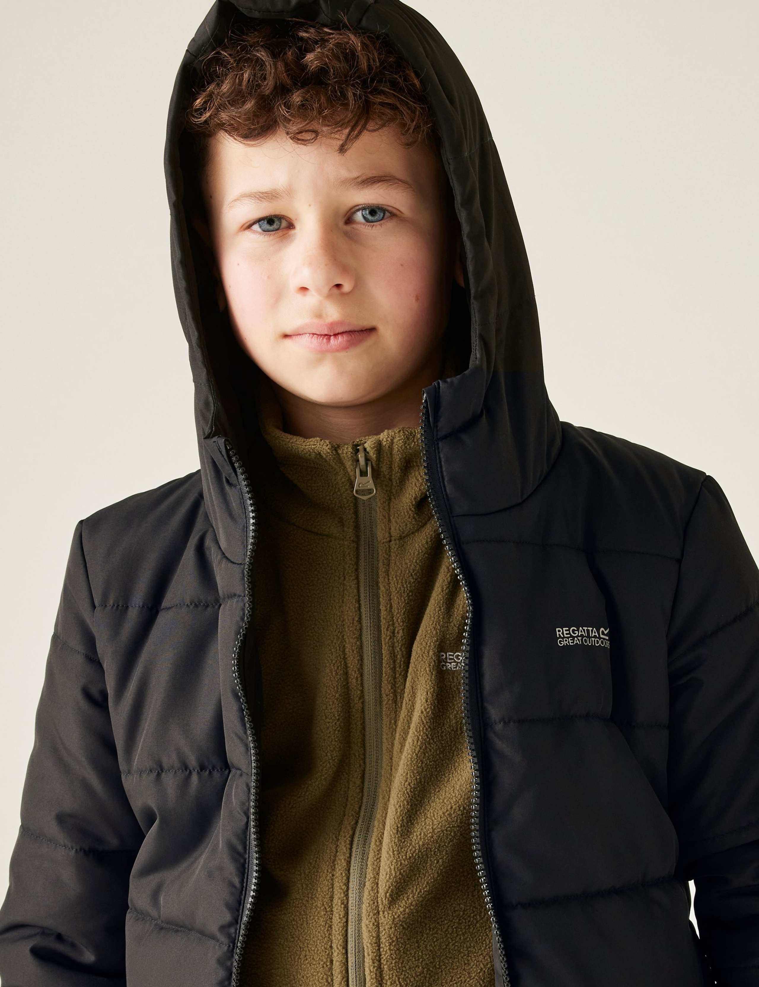 Halkner Hooded Puffer Jacket (3-14 Years) 4 of 7