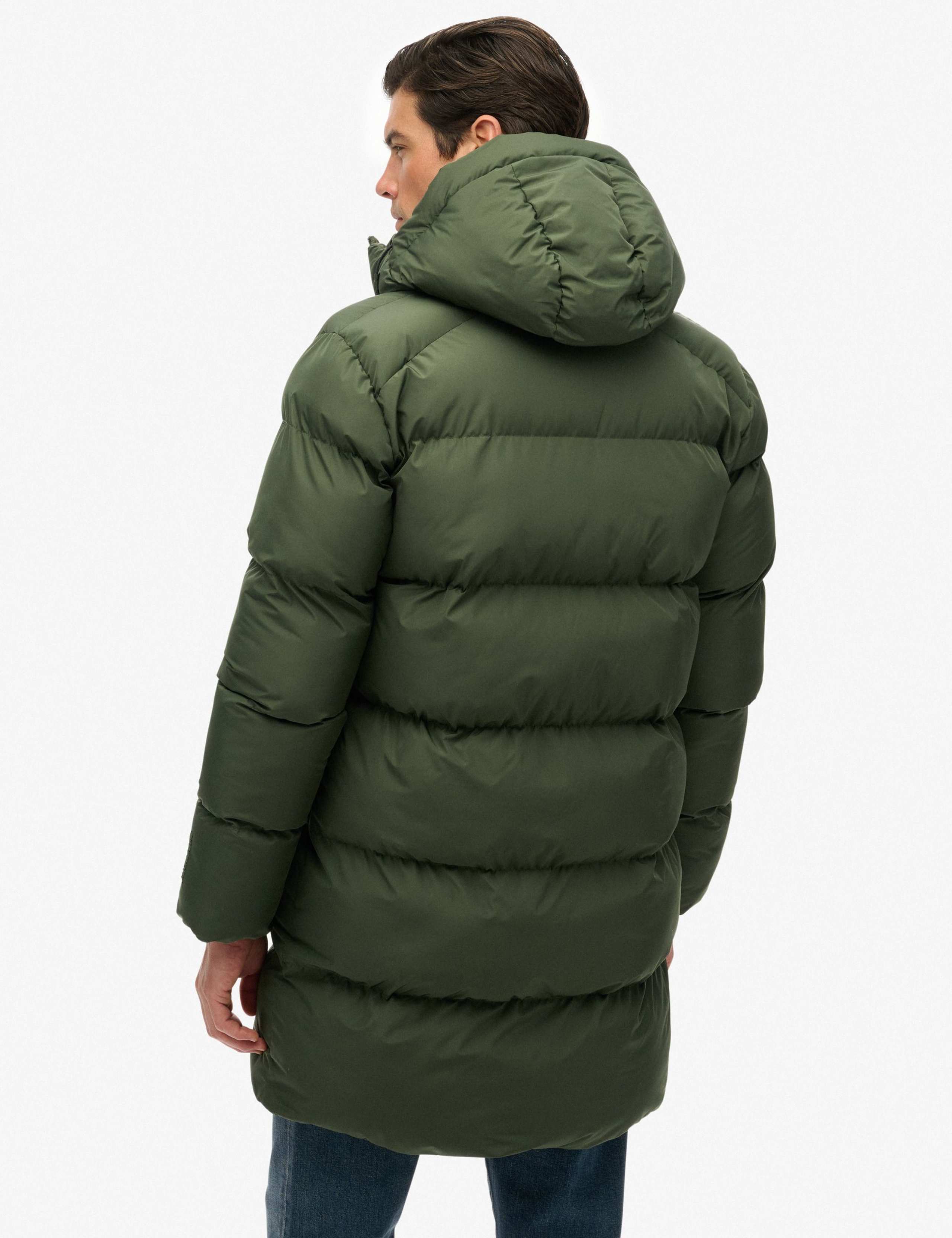 Hooded Sports Puffer Coat 7 of 7