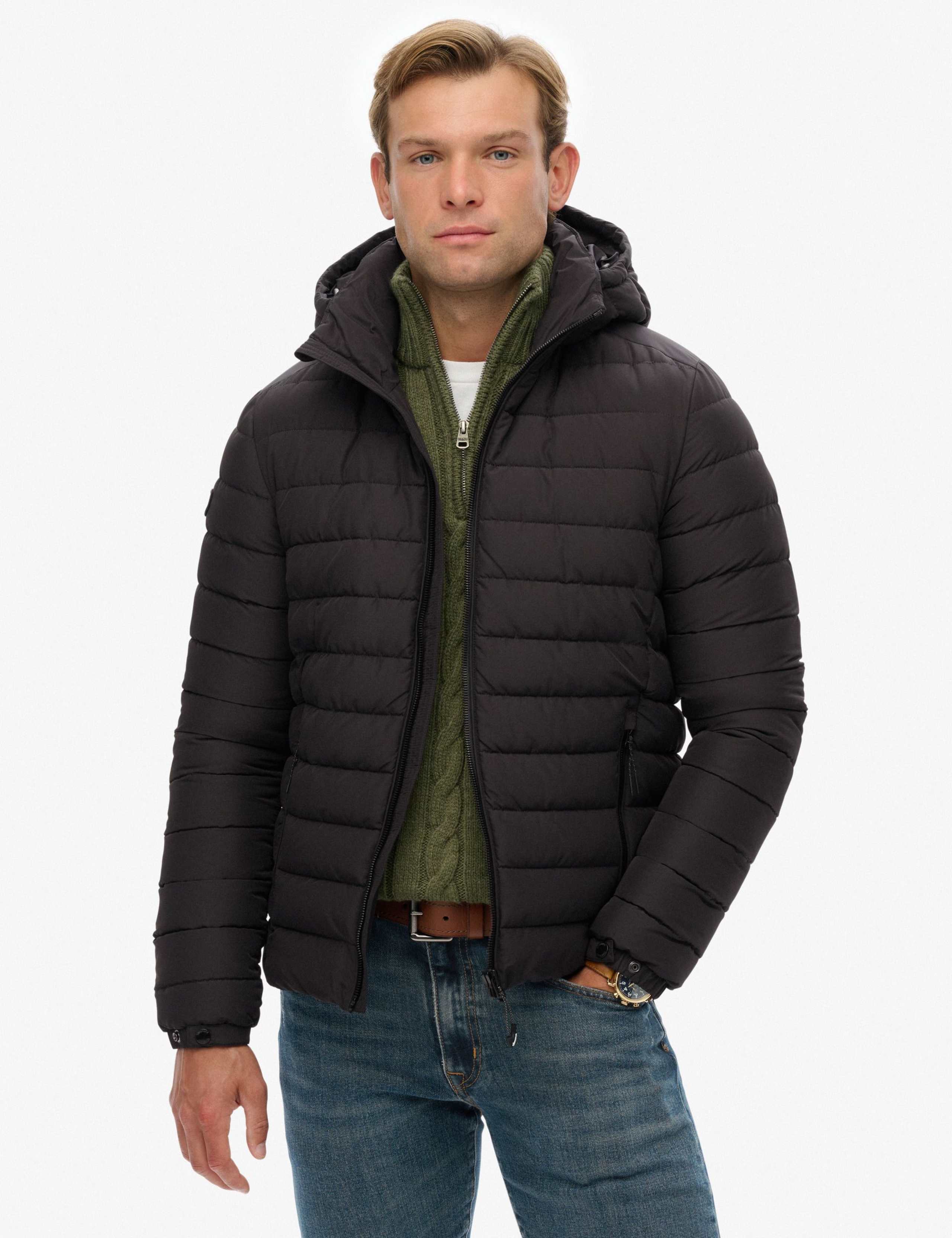 Hooded Padded Puffer Jacket 1 of 6