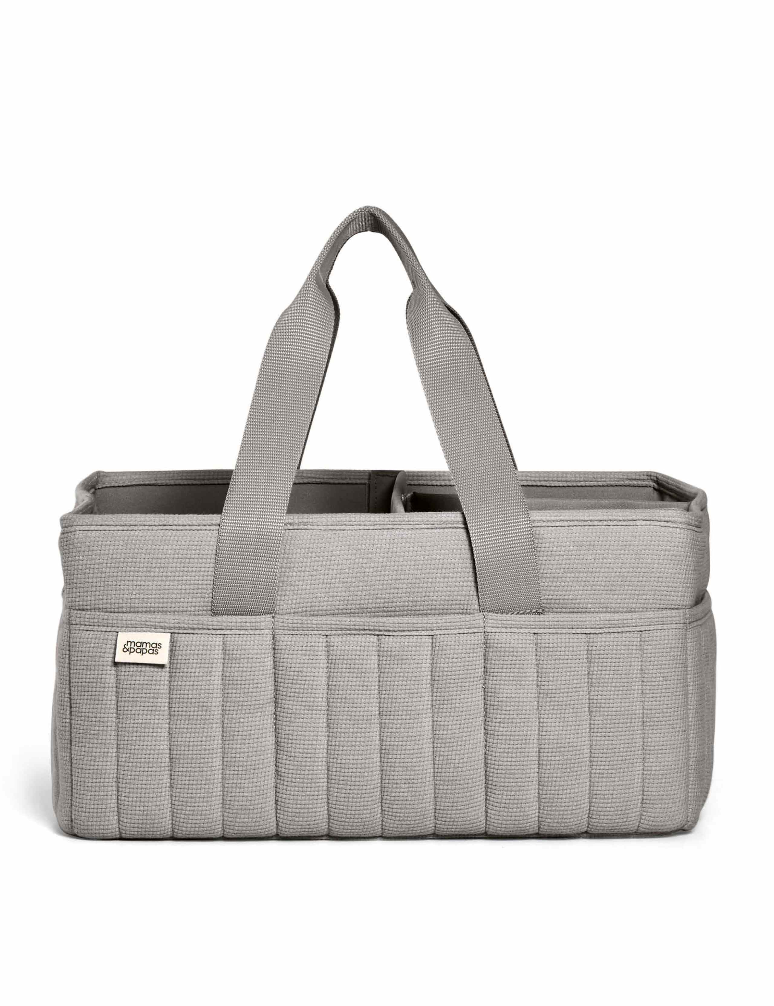 Pure Cotton Waffle Nappy Caddy Bag 6 of 6