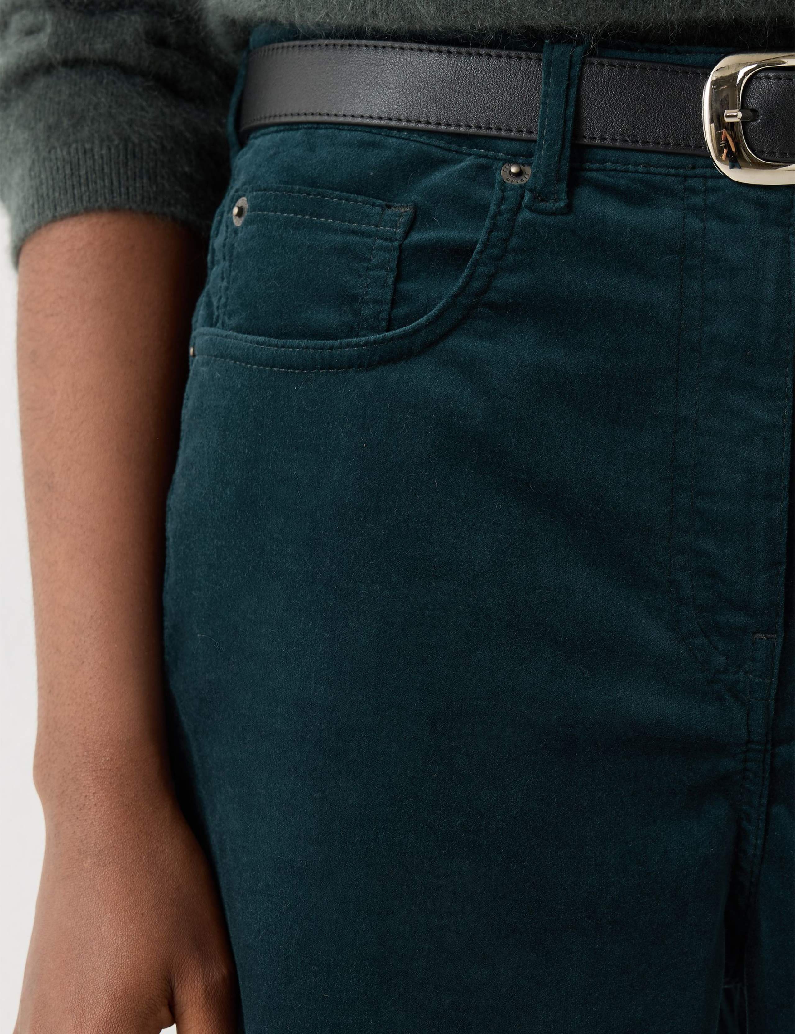 Velvet High Waisted Tapered Cropped Jeans 4 of 6