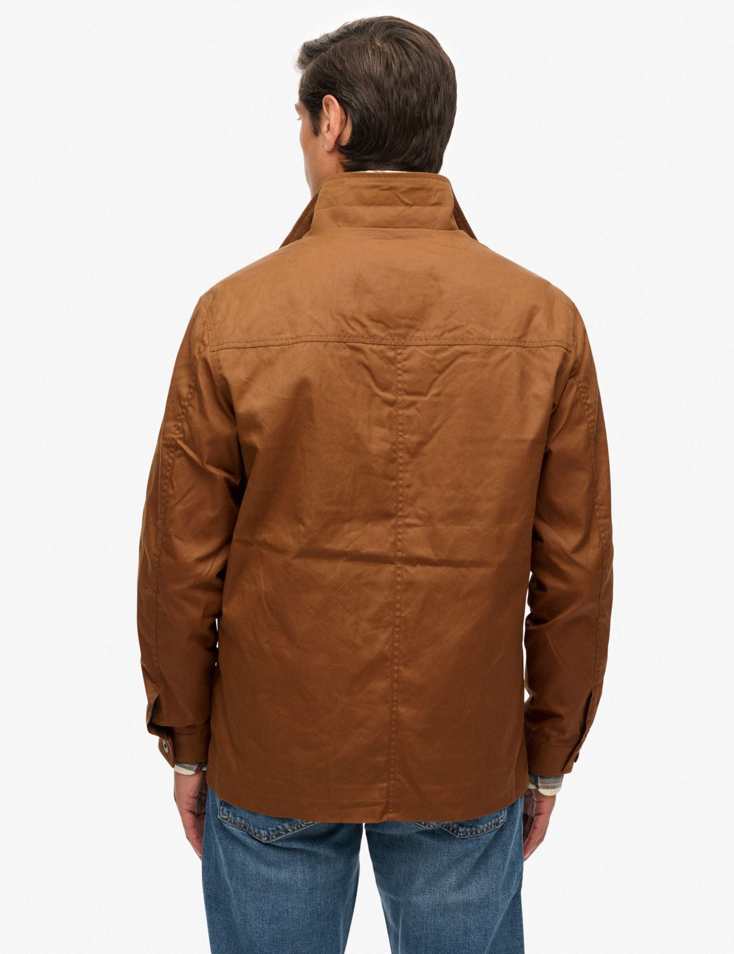 Cotton Rich Waxed Worker Jacket 5 of 8