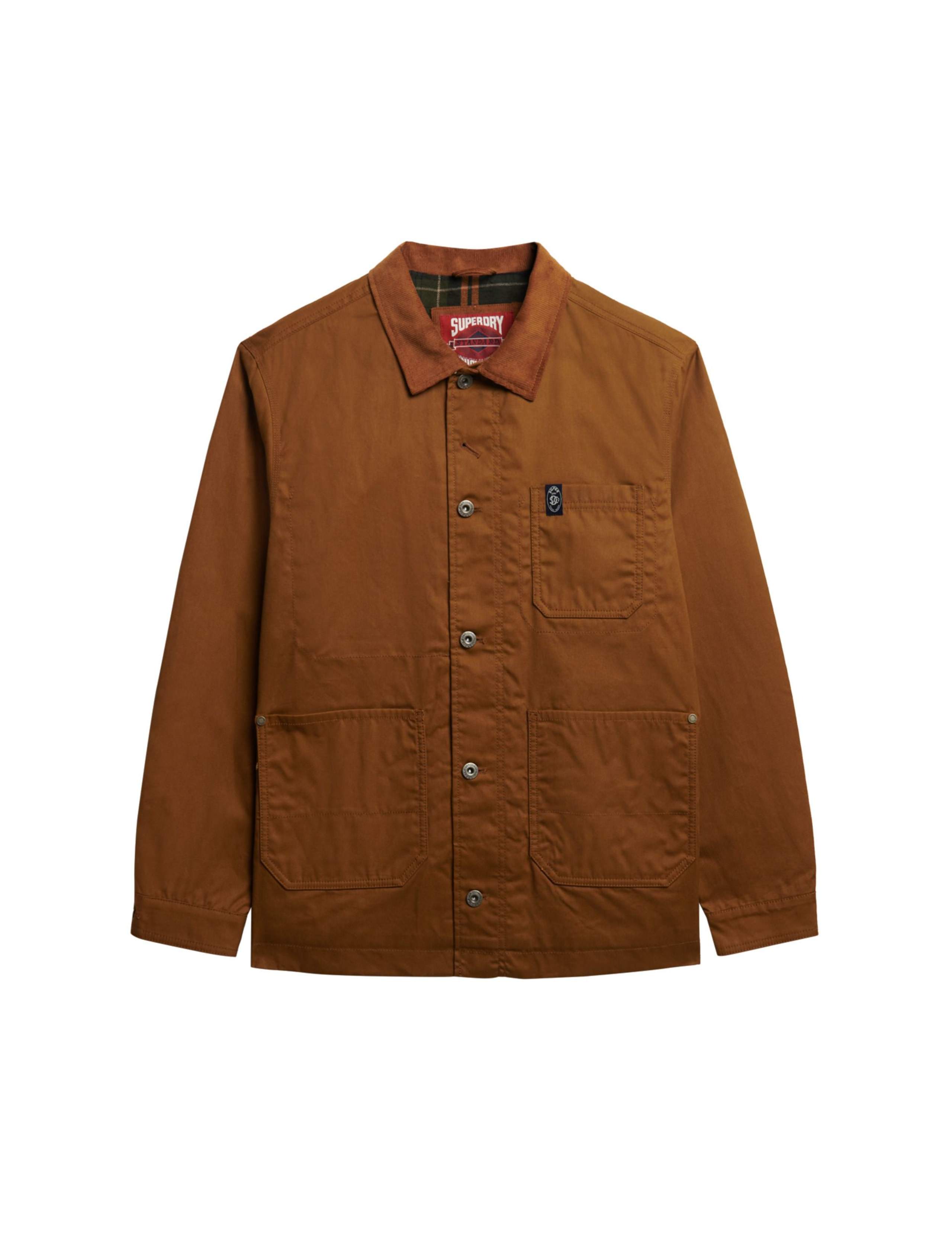 Cotton Rich Waxed Worker Jacket 7 of 8