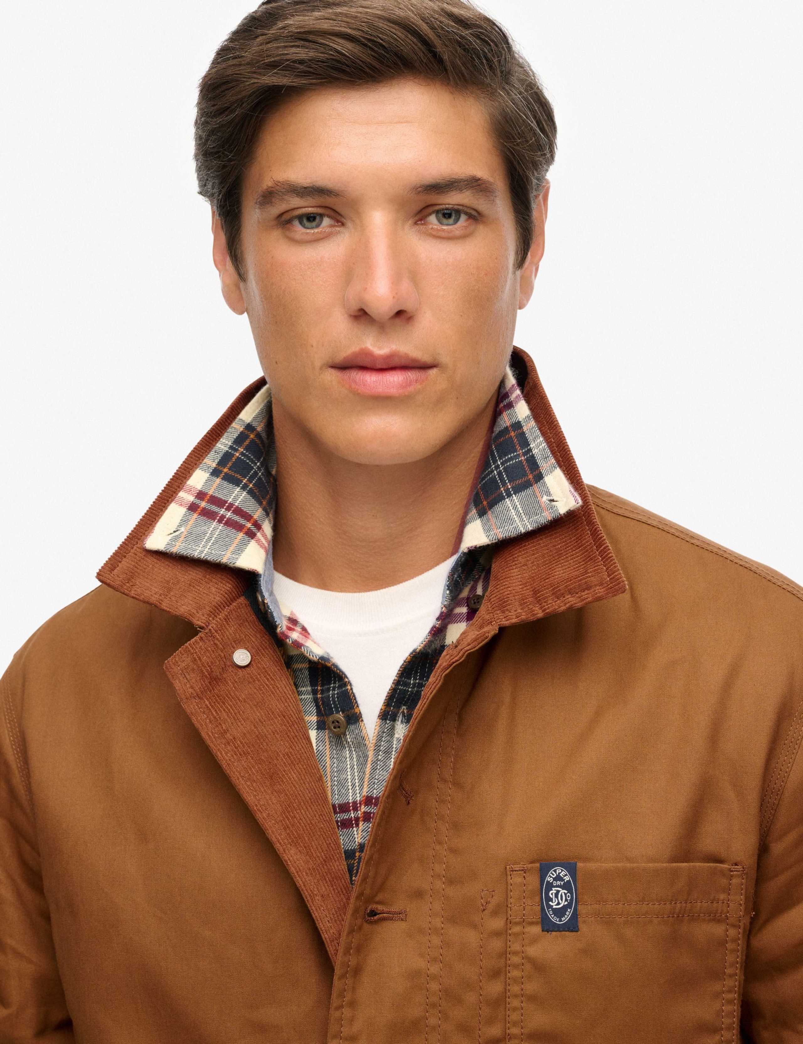 Cotton Rich Waxed Worker Jacket 8 of 8