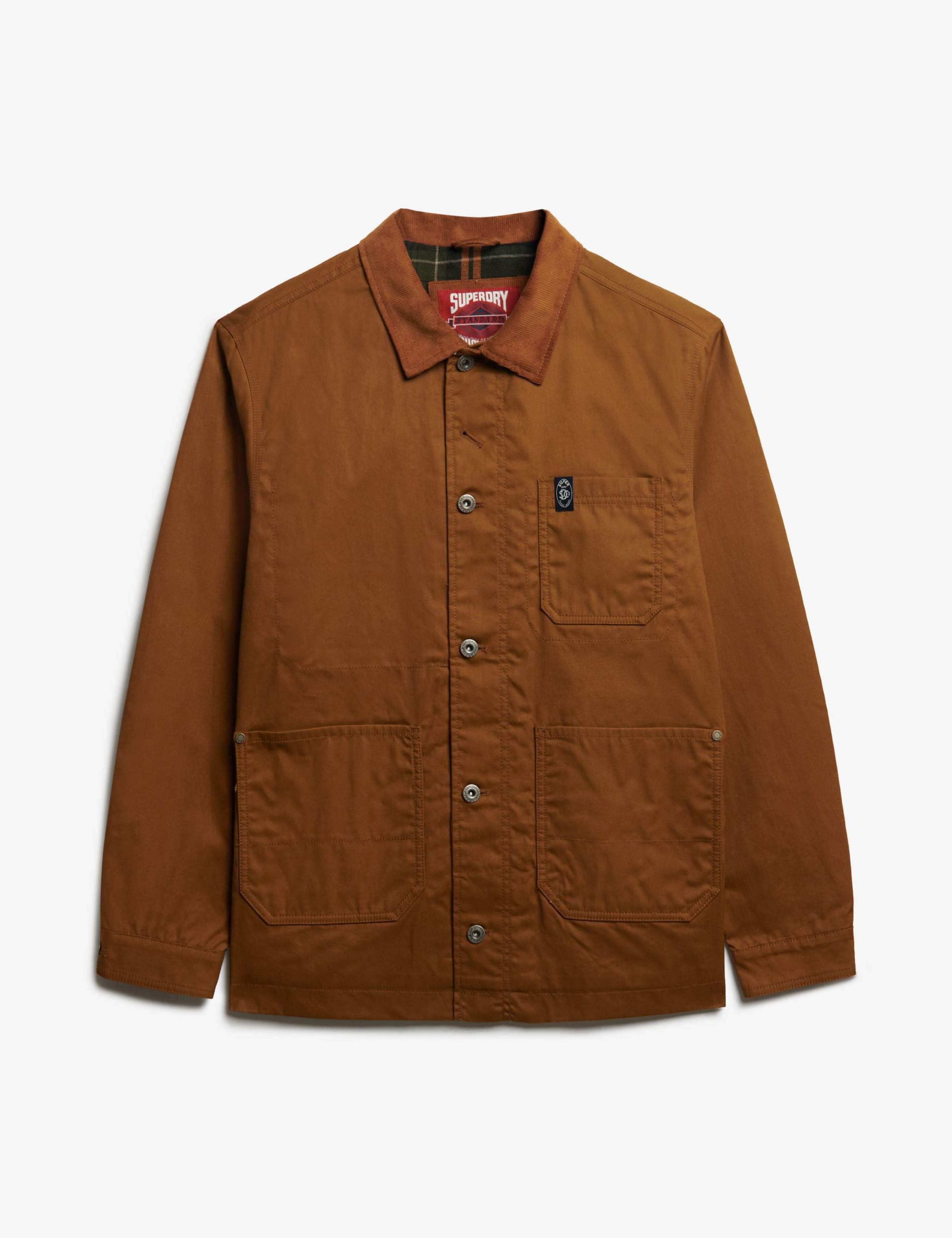 Cotton Rich Waxed Worker Jacket 2 of 8