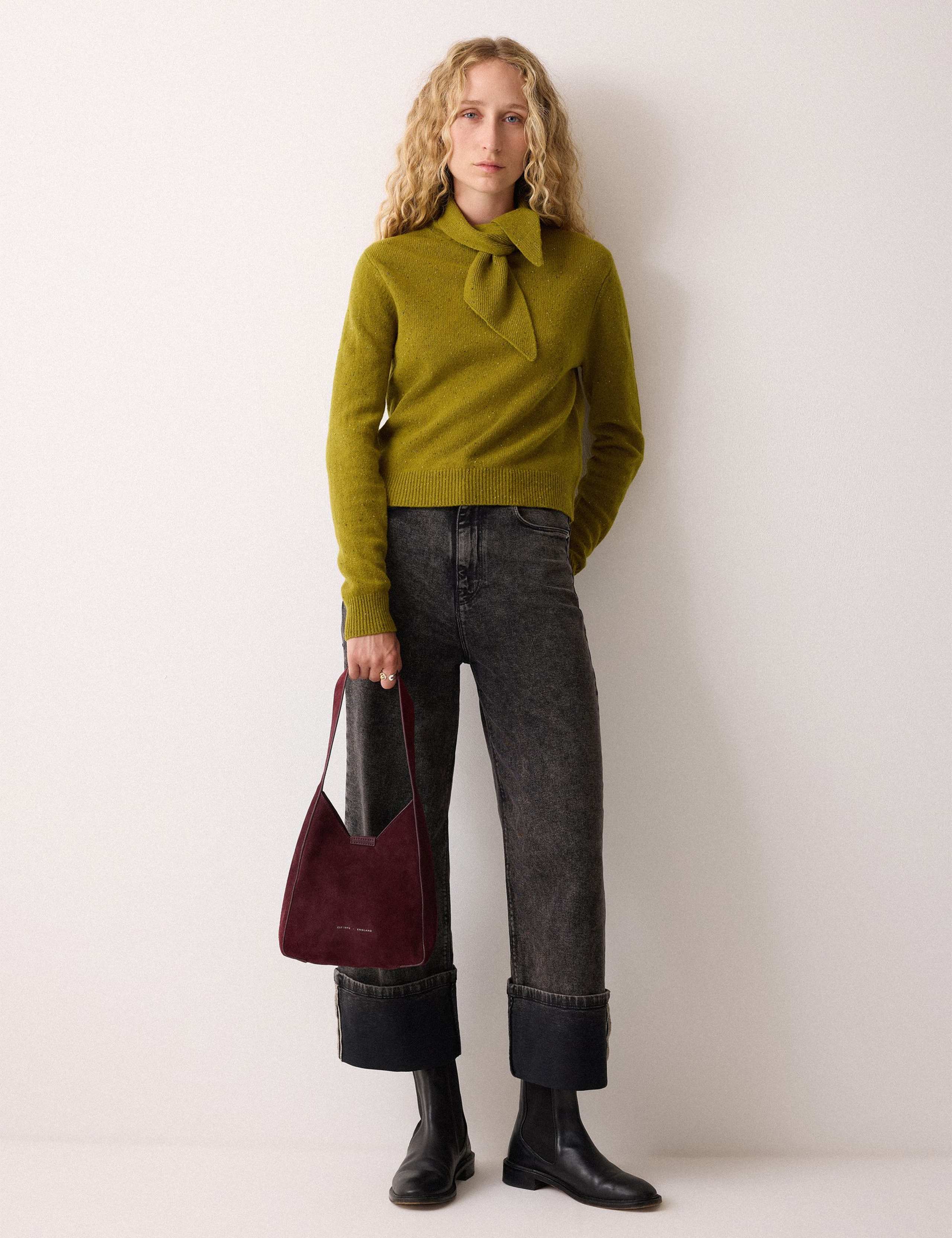 Suede Mini Tote Bag 3 of 6