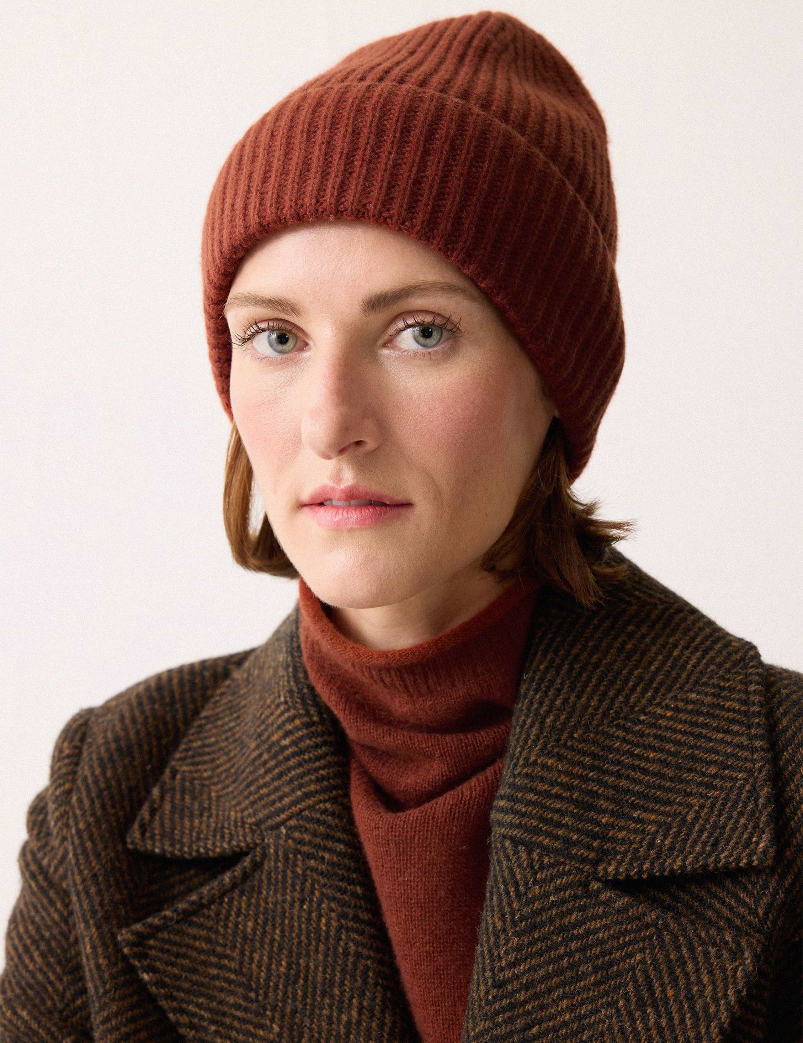 Wool Rich Rib Beanie Hat 2 of 3