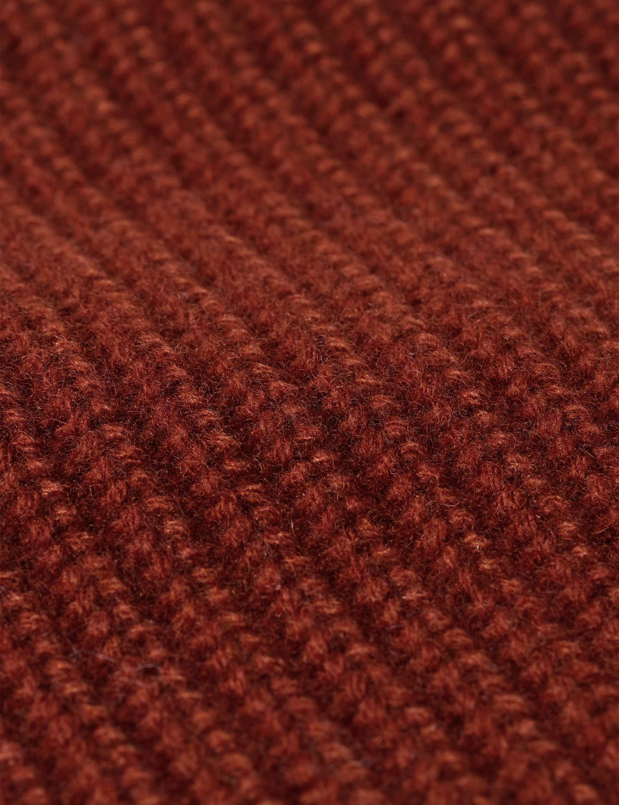 Wool Rich Ribbed Knit Snood 3 of 3