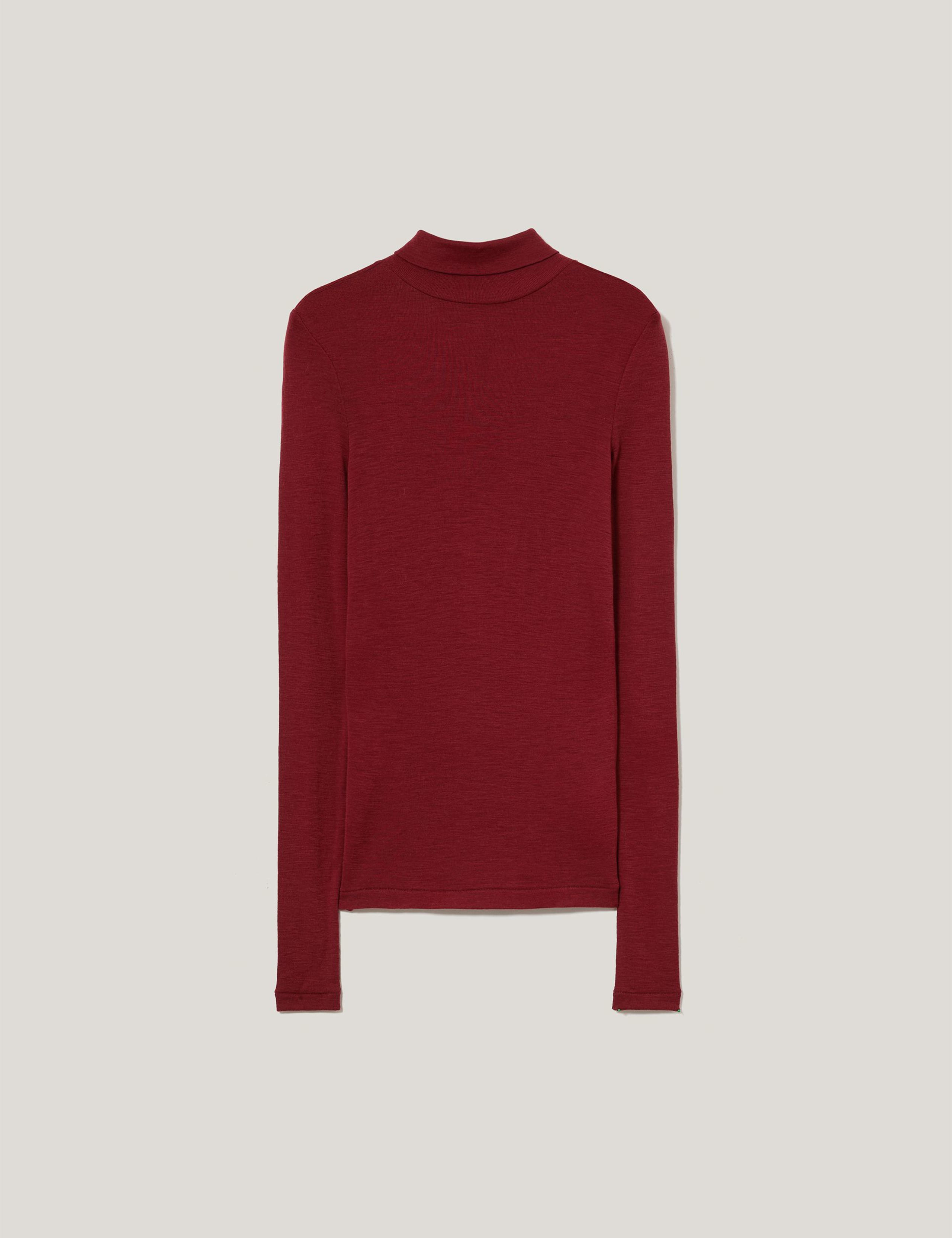 Pure Merino Wool Polo Neck Jumper 2 of 4