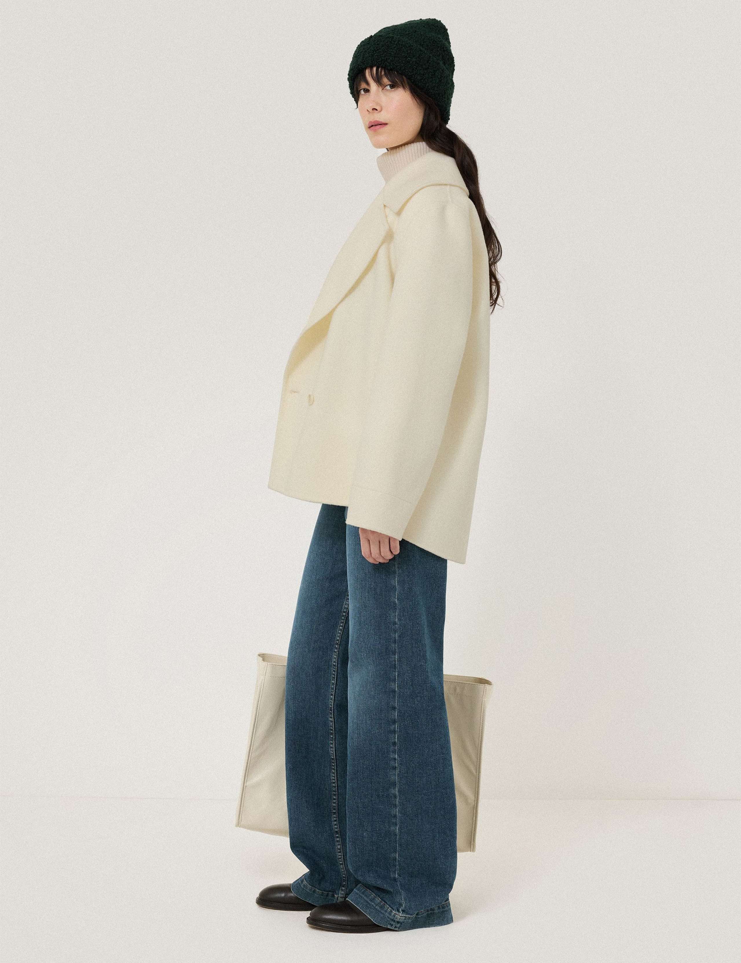 Wool Rich Boucle Beanie Hat 2 of 5