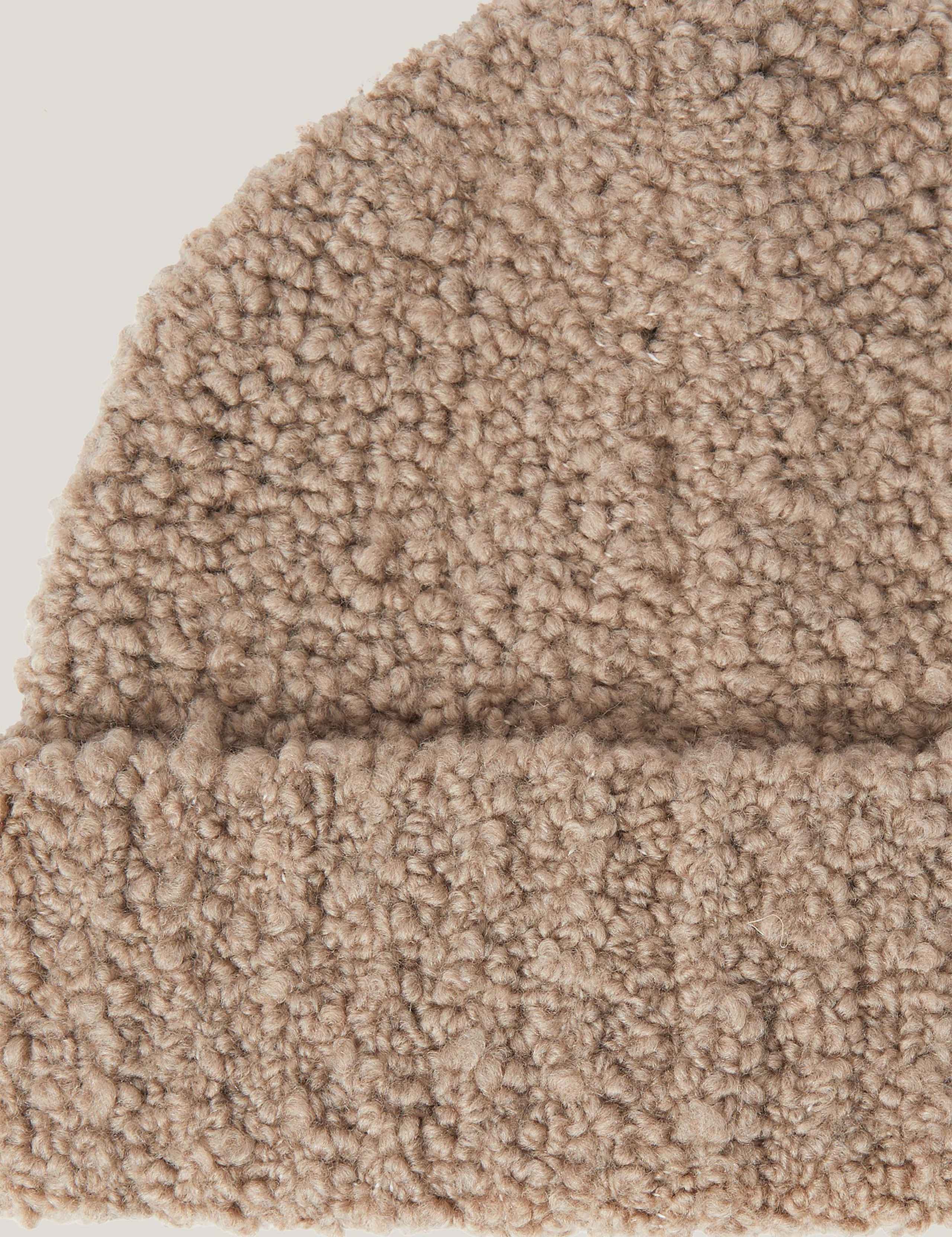Wool Rich Boucle Beanie Hat 3 of 4