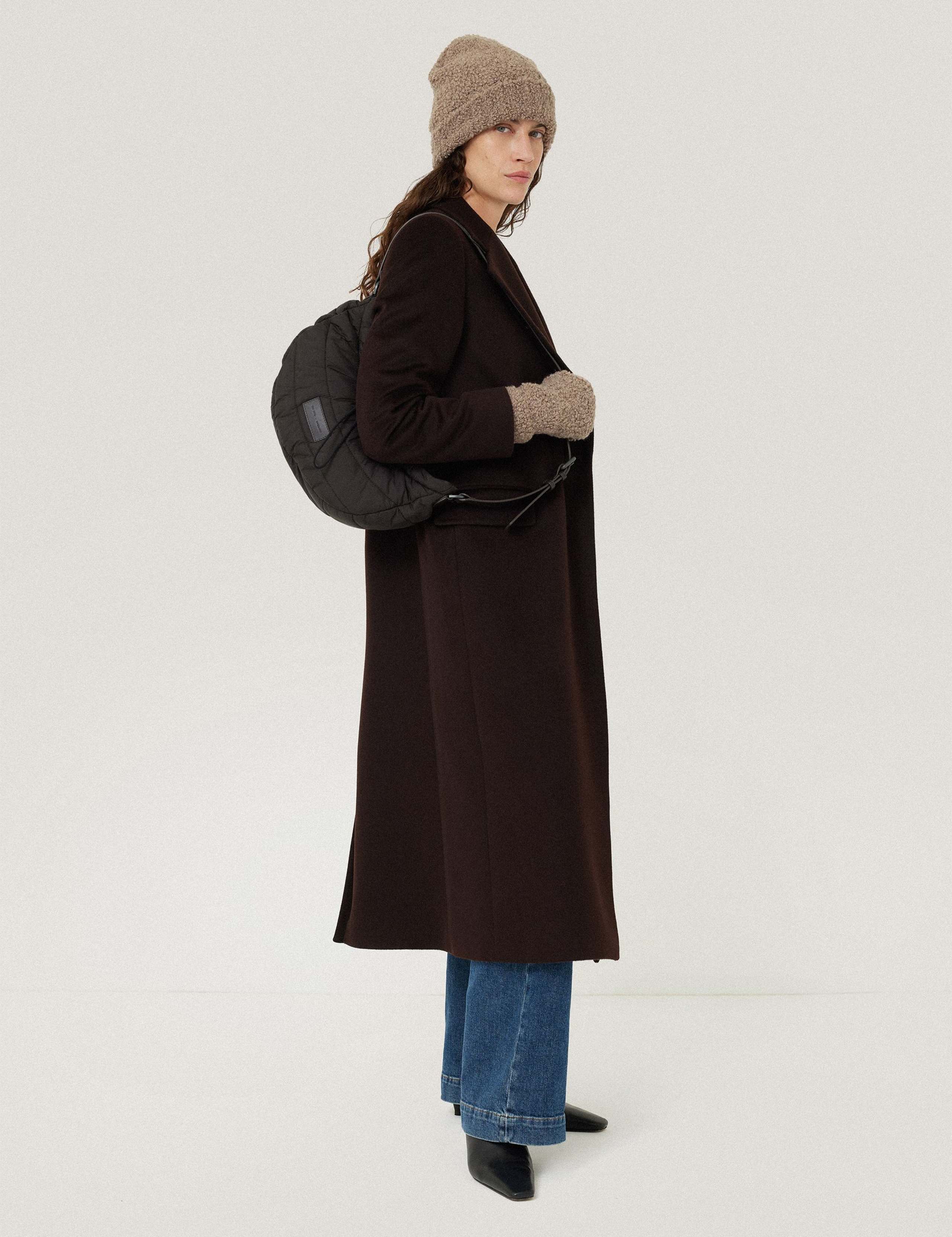 Wool Rich Boucle Beanie Hat 4 of 4