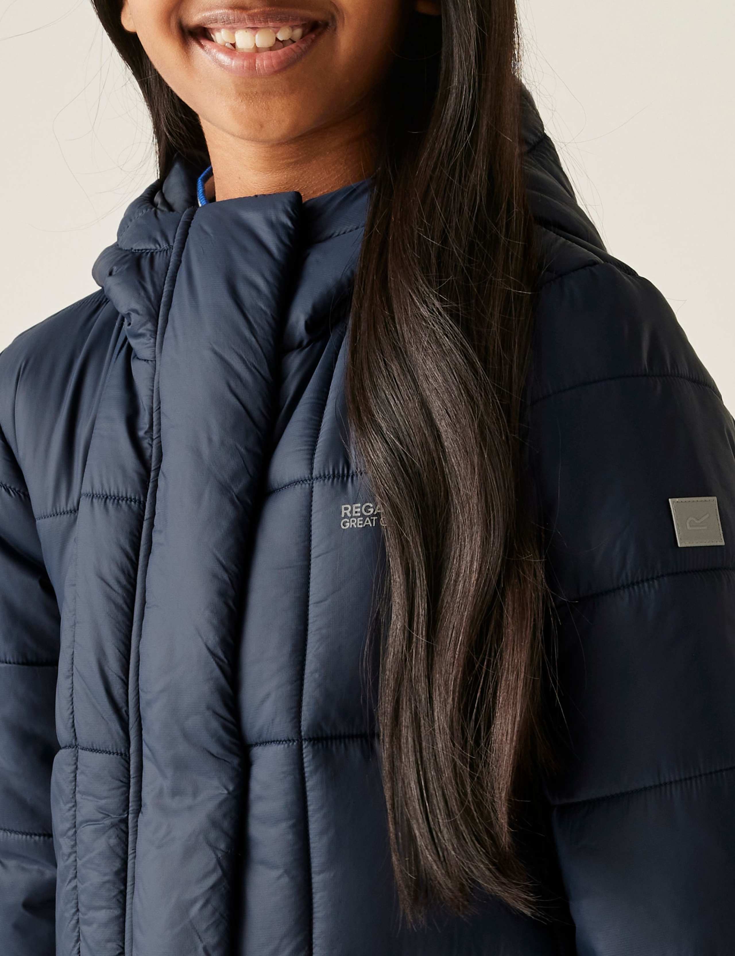 Junior Embrie Hooded Puffer Jacket (3-14 Years) 6 of 8