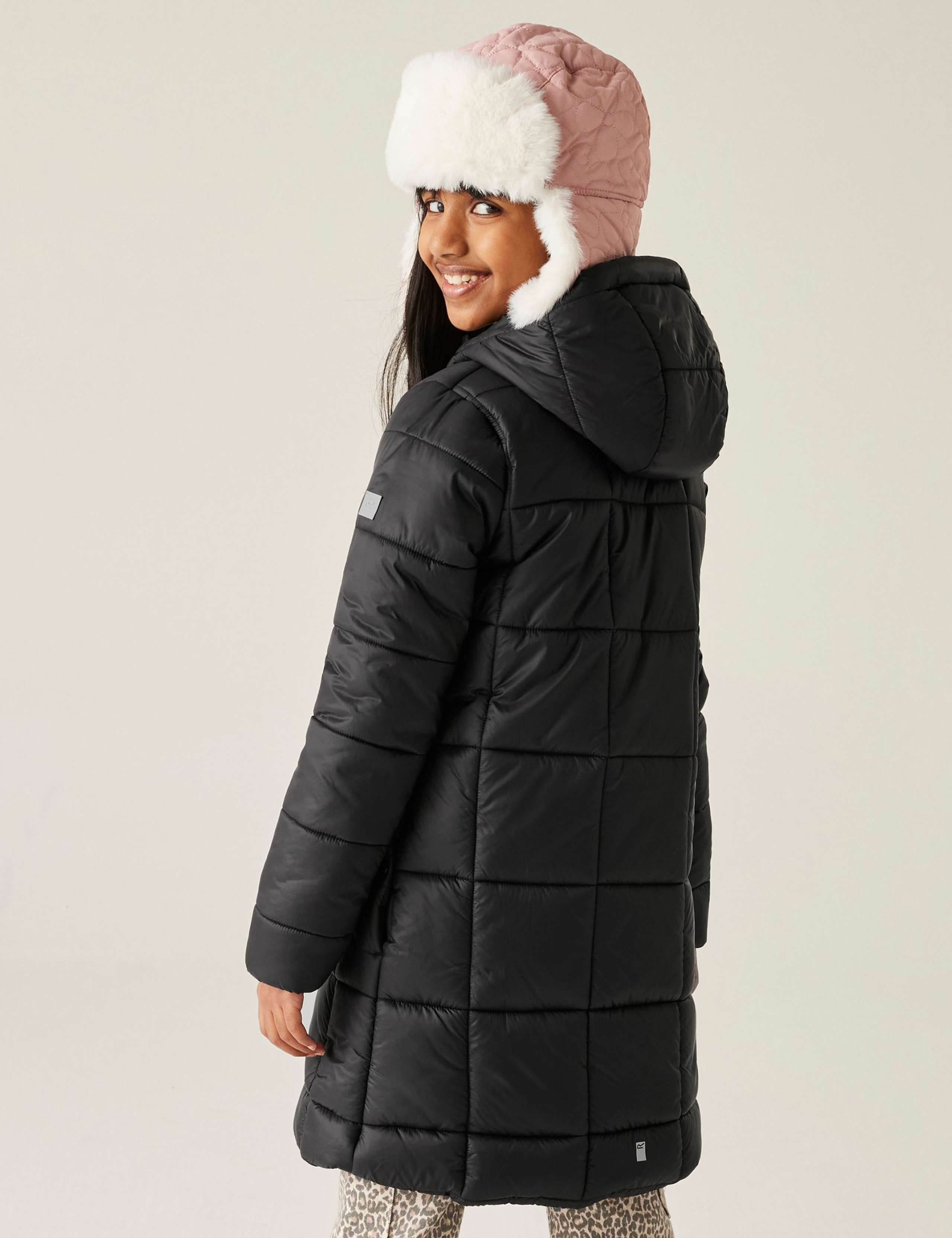 Junior Embrie Hooded Puffer Jacket (3-14 Years) 5 of 6