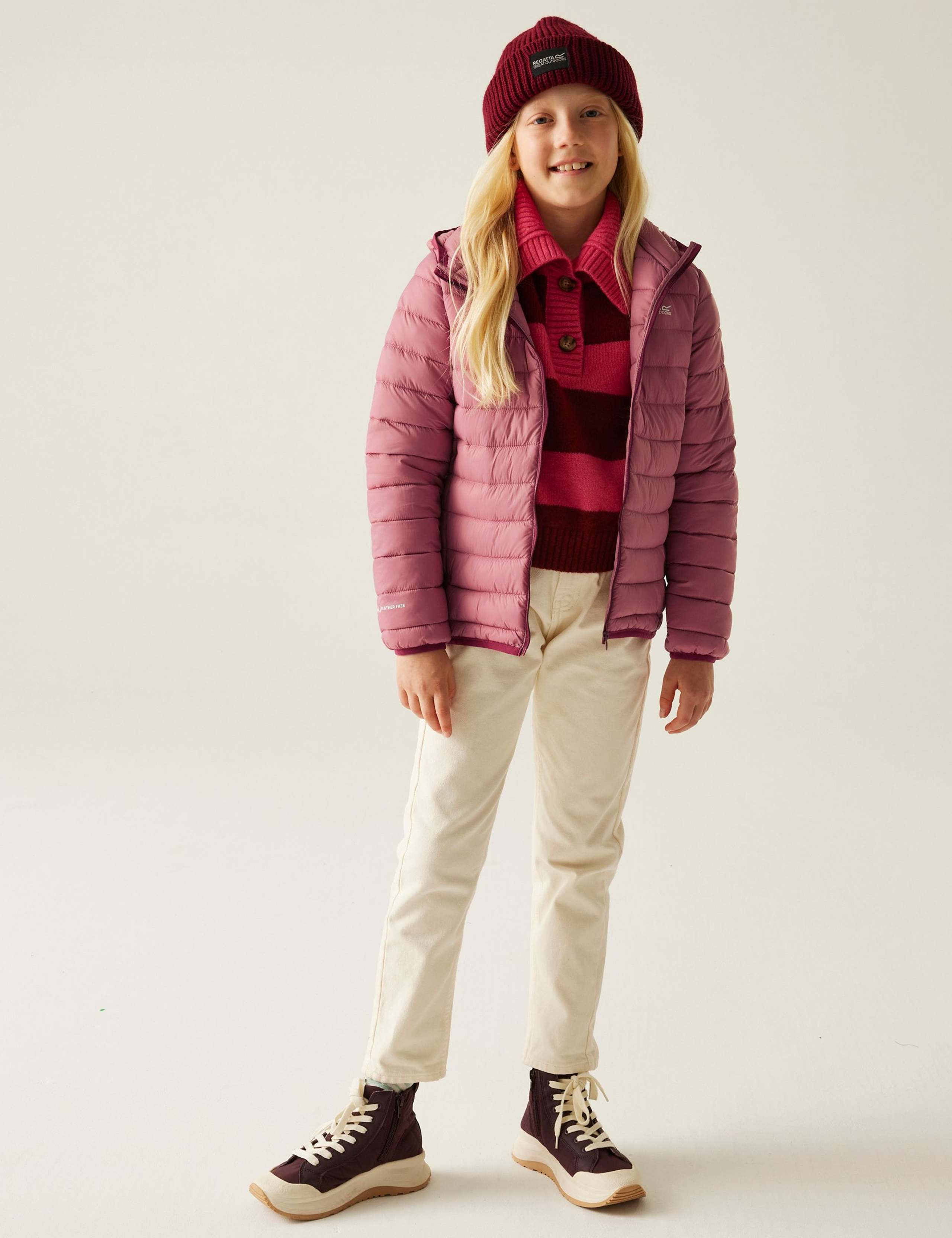 Junior Marizion Hooded Puffer Jacket (3-14 Years) 3 of 7