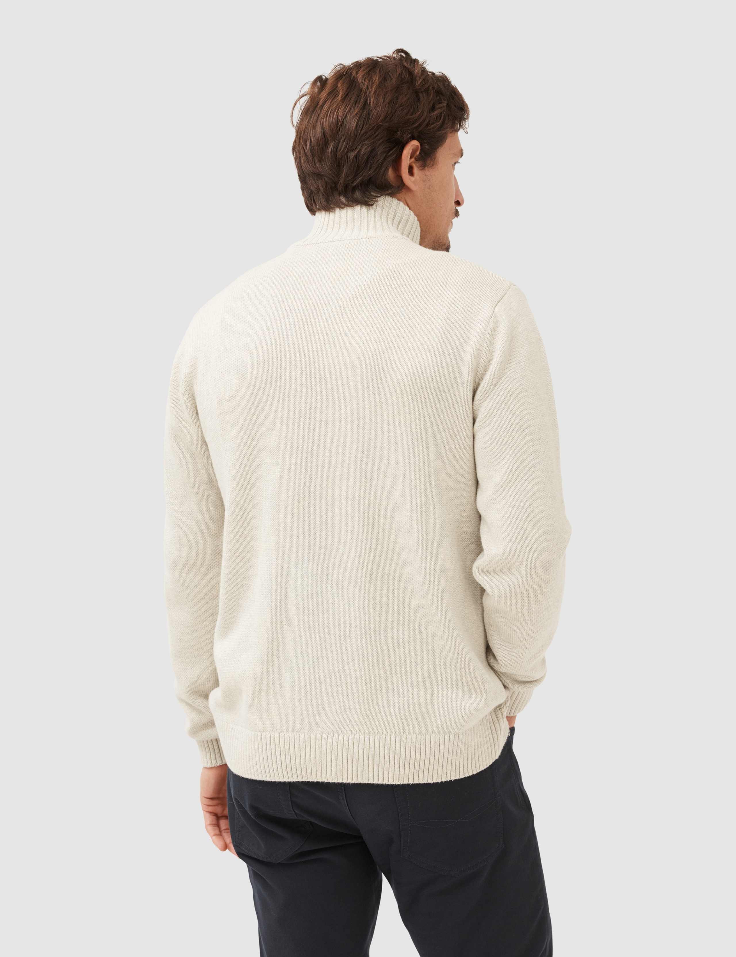 Merrick Bay Pure Cotton Half Zip Jumper 3 of 5