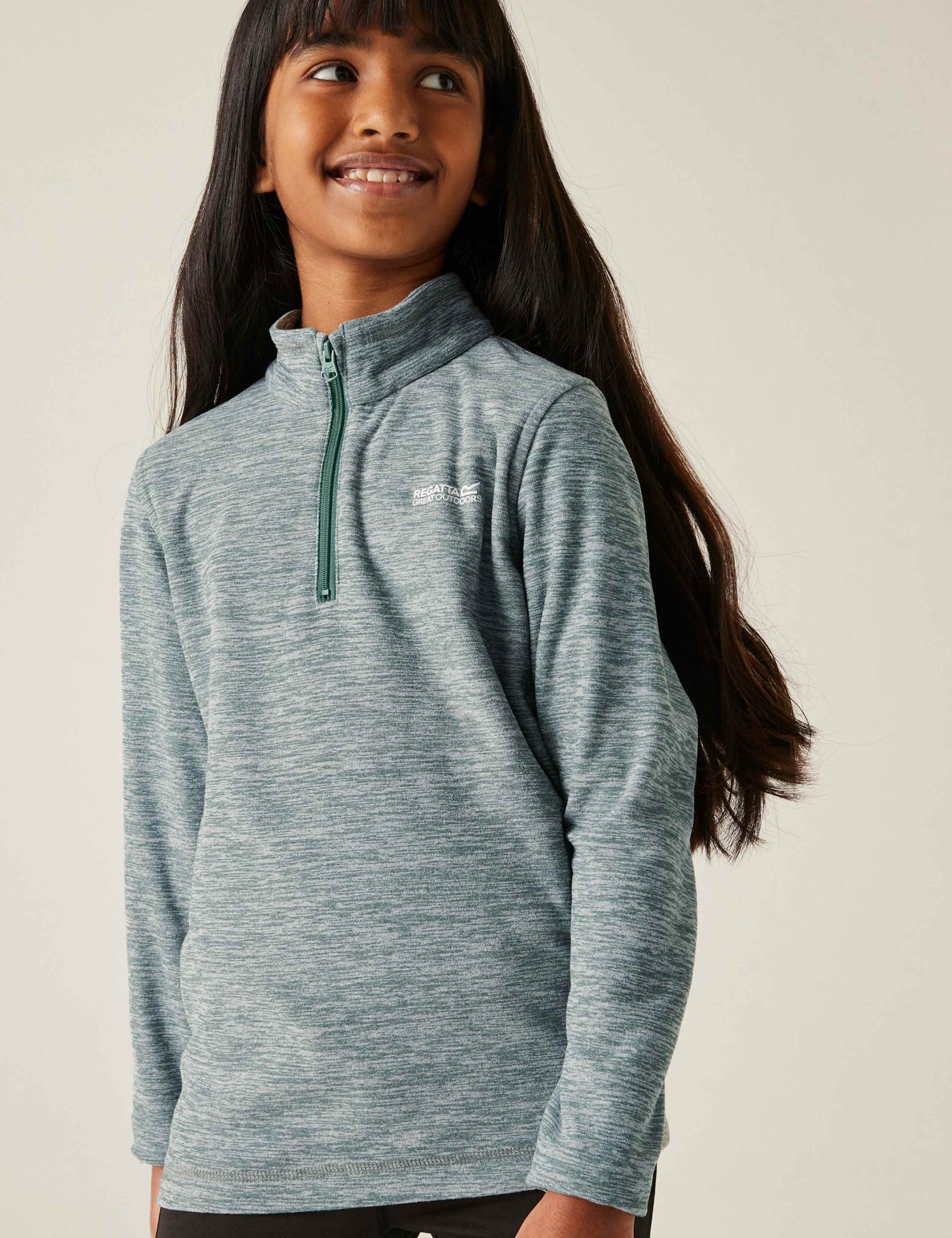 Hot Shot Marl Half Zip Fleece (3-14 Yrs) 3 of 6