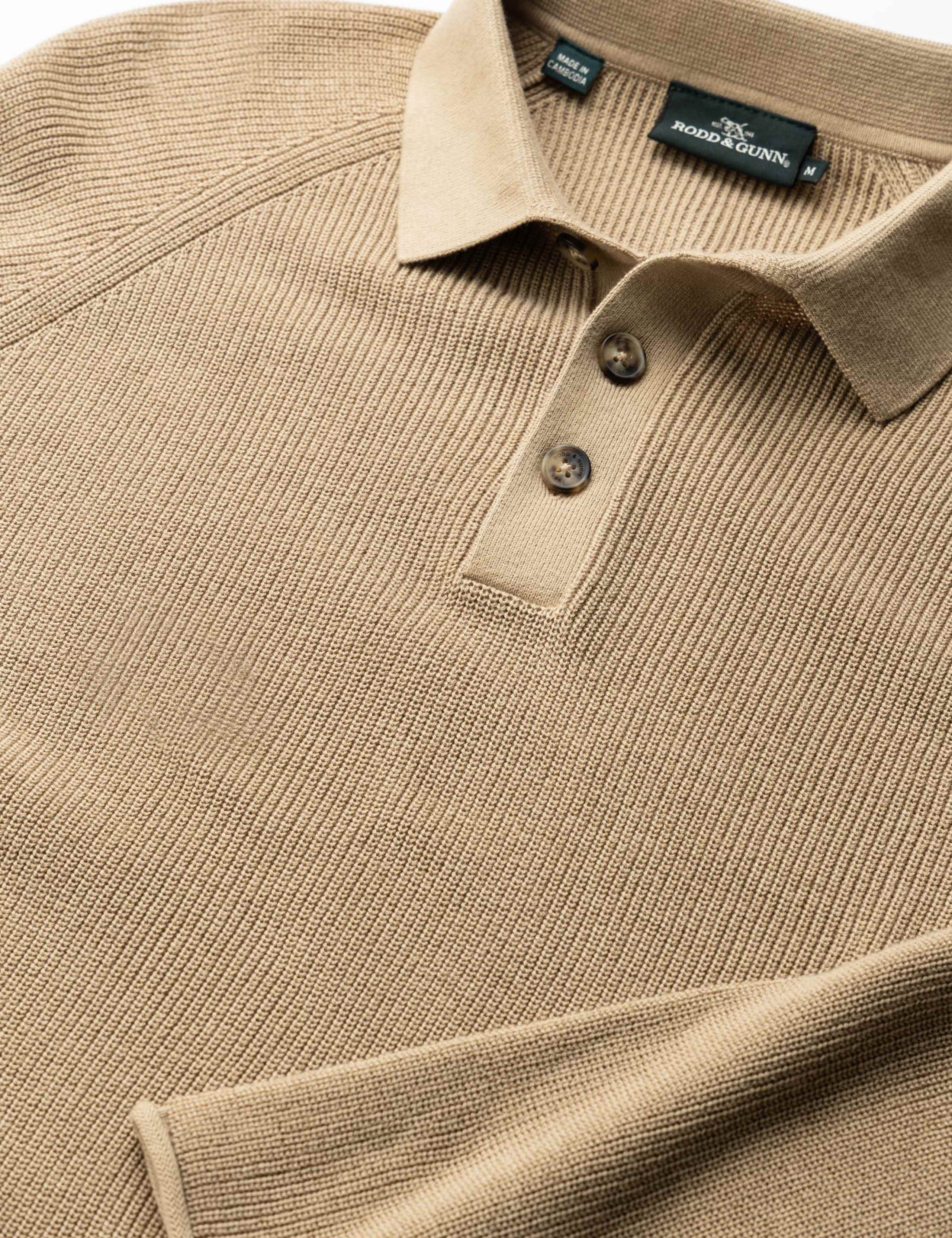 Eastern Bush Pure Cotton Knitted Polo Shirt 6 of 6