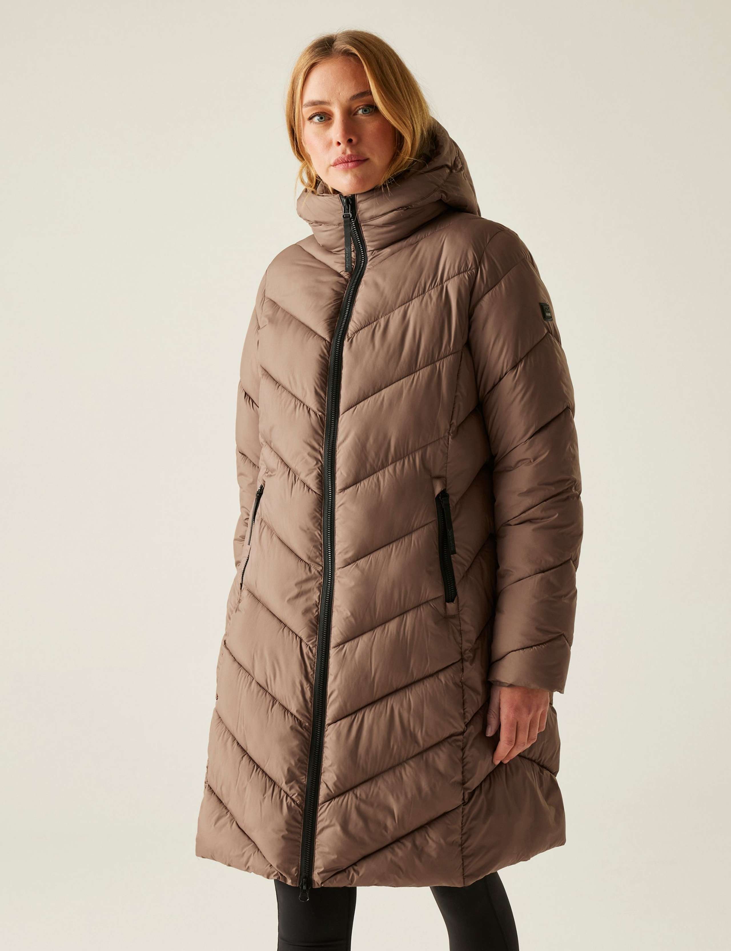 Anita Lightweight Longline Puffer Jacket 1 of 10