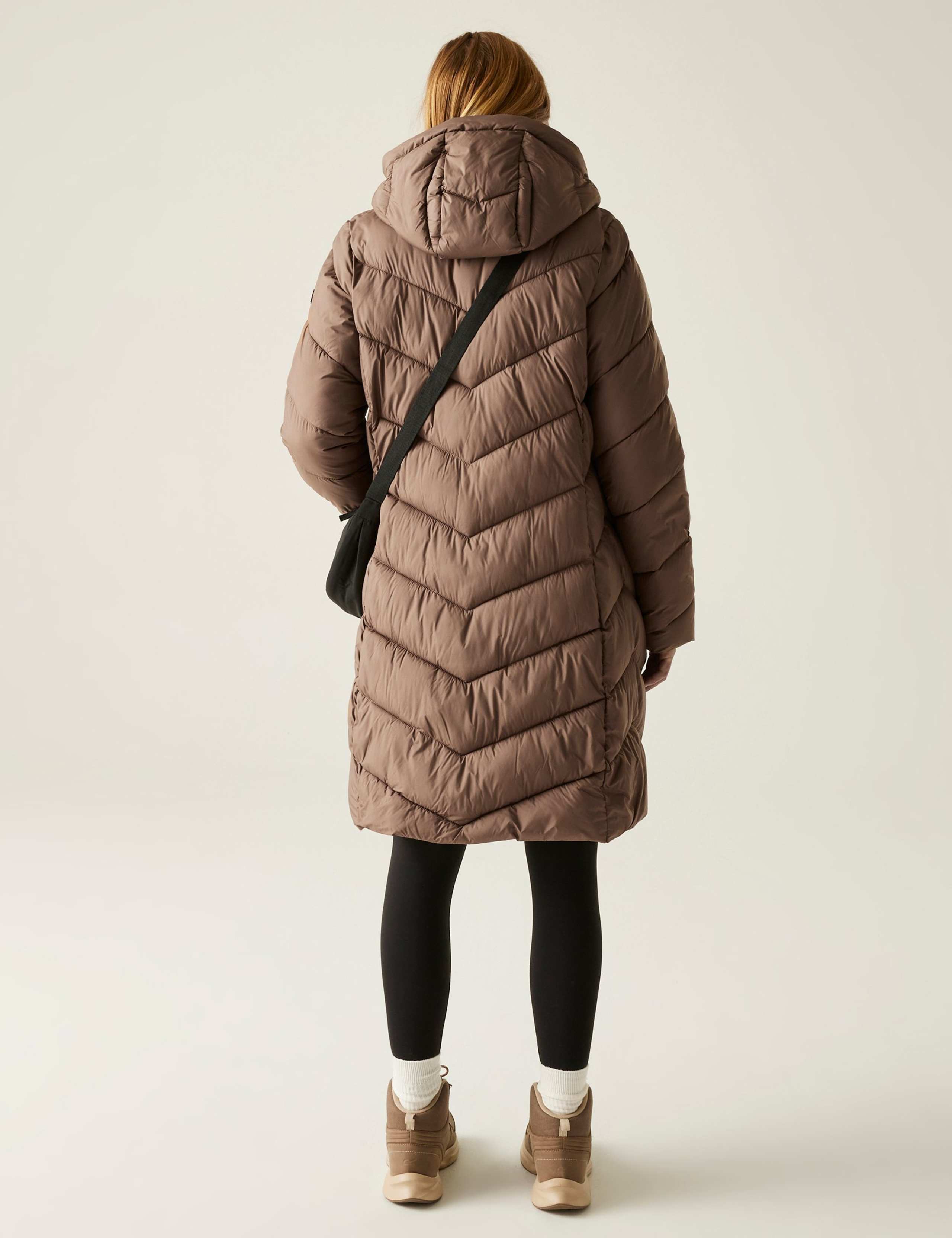 Anita Lightweight Longline Puffer Jacket 4 of 10