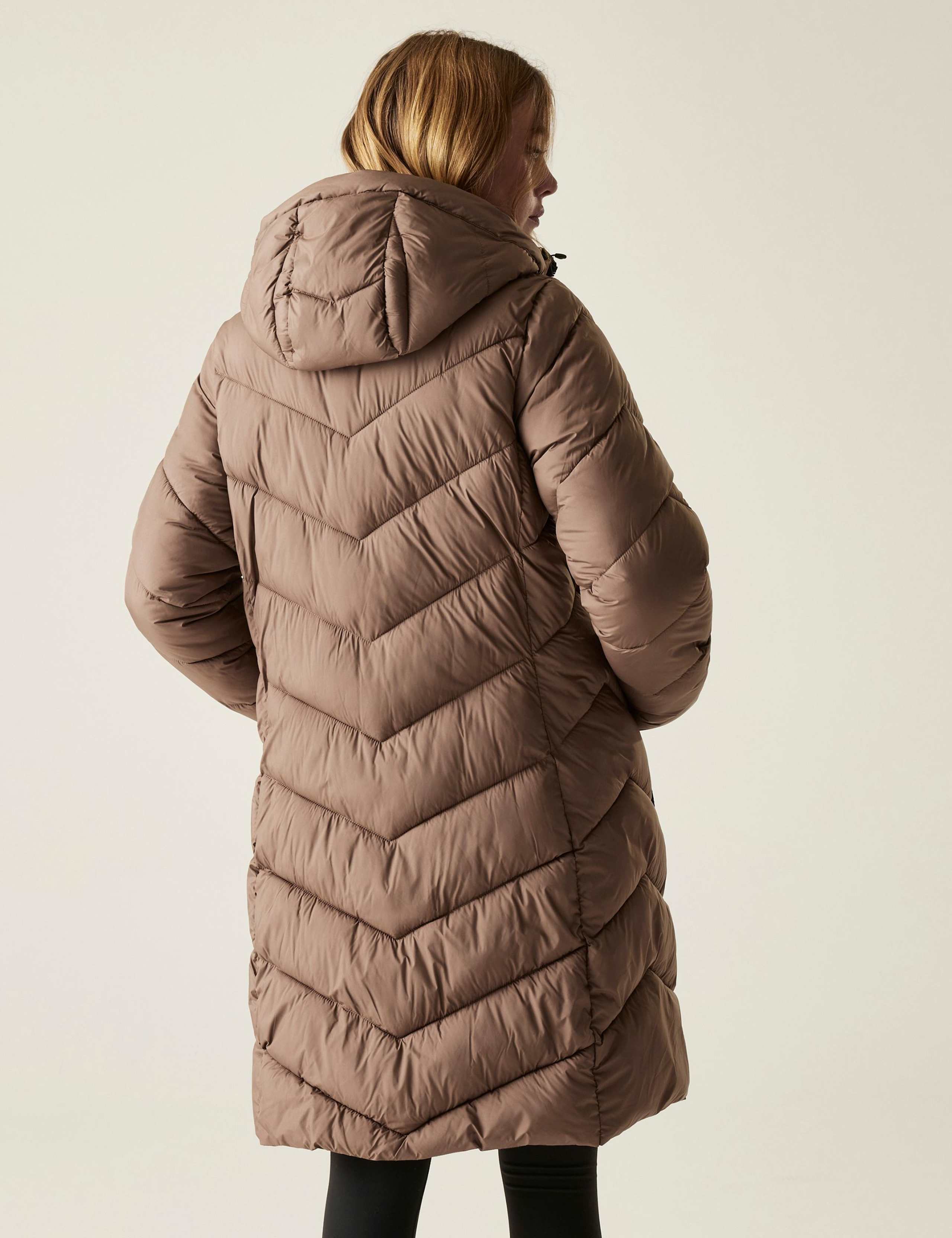Anita Lightweight Longline Puffer Jacket 5 of 10