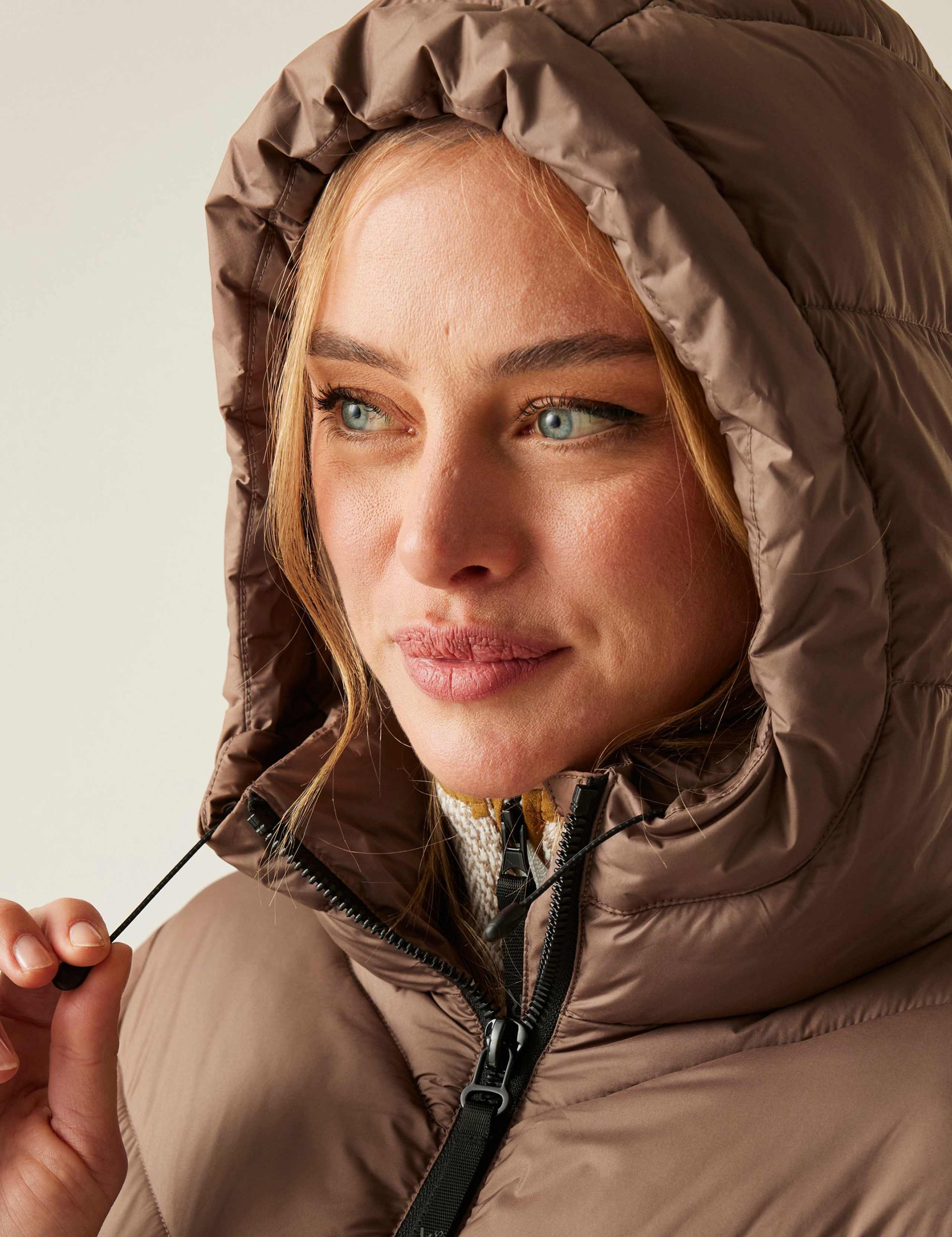 Anita Lightweight Longline Puffer Jacket 6 of 10