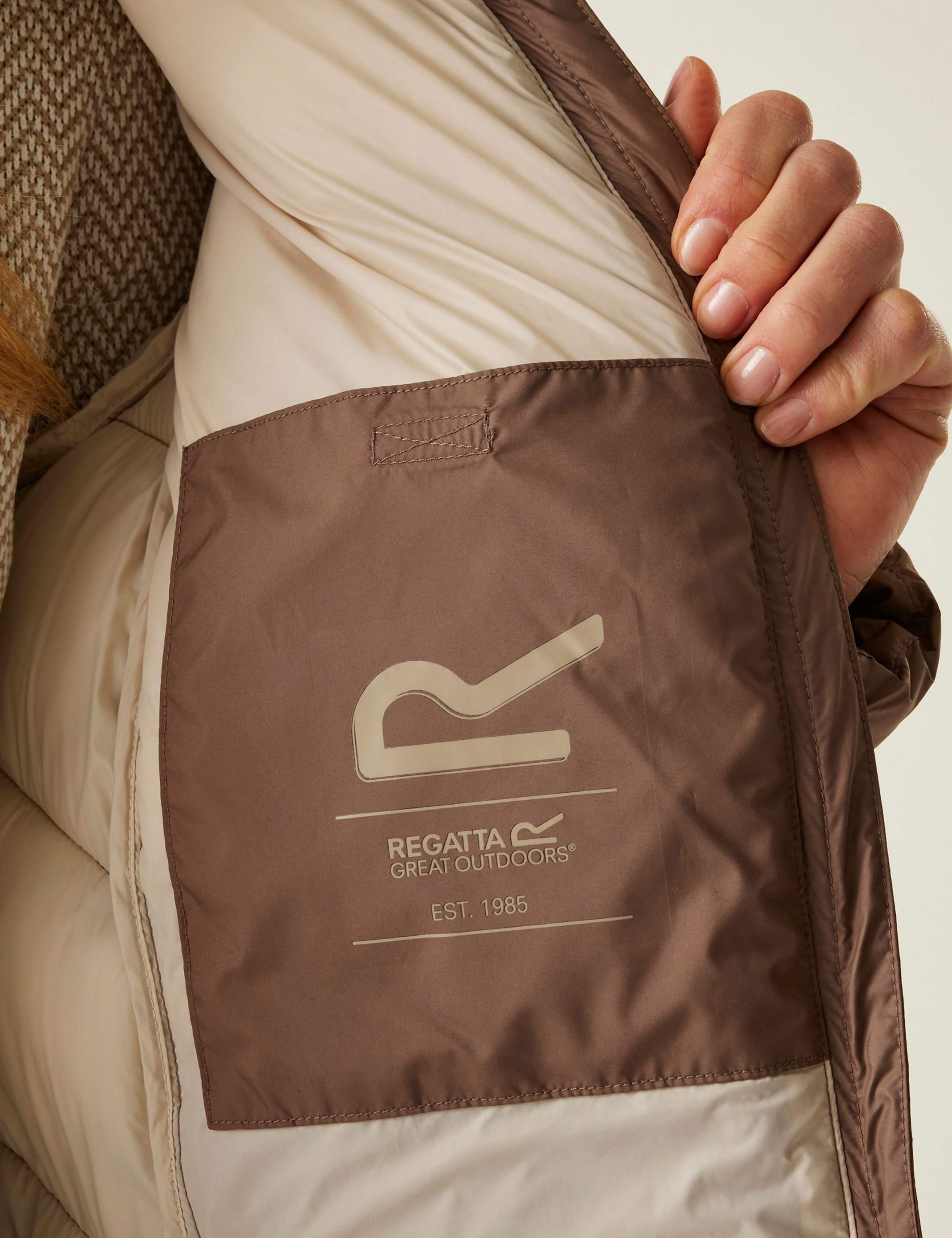 Anita Lightweight Longline Puffer Jacket 10 of 10