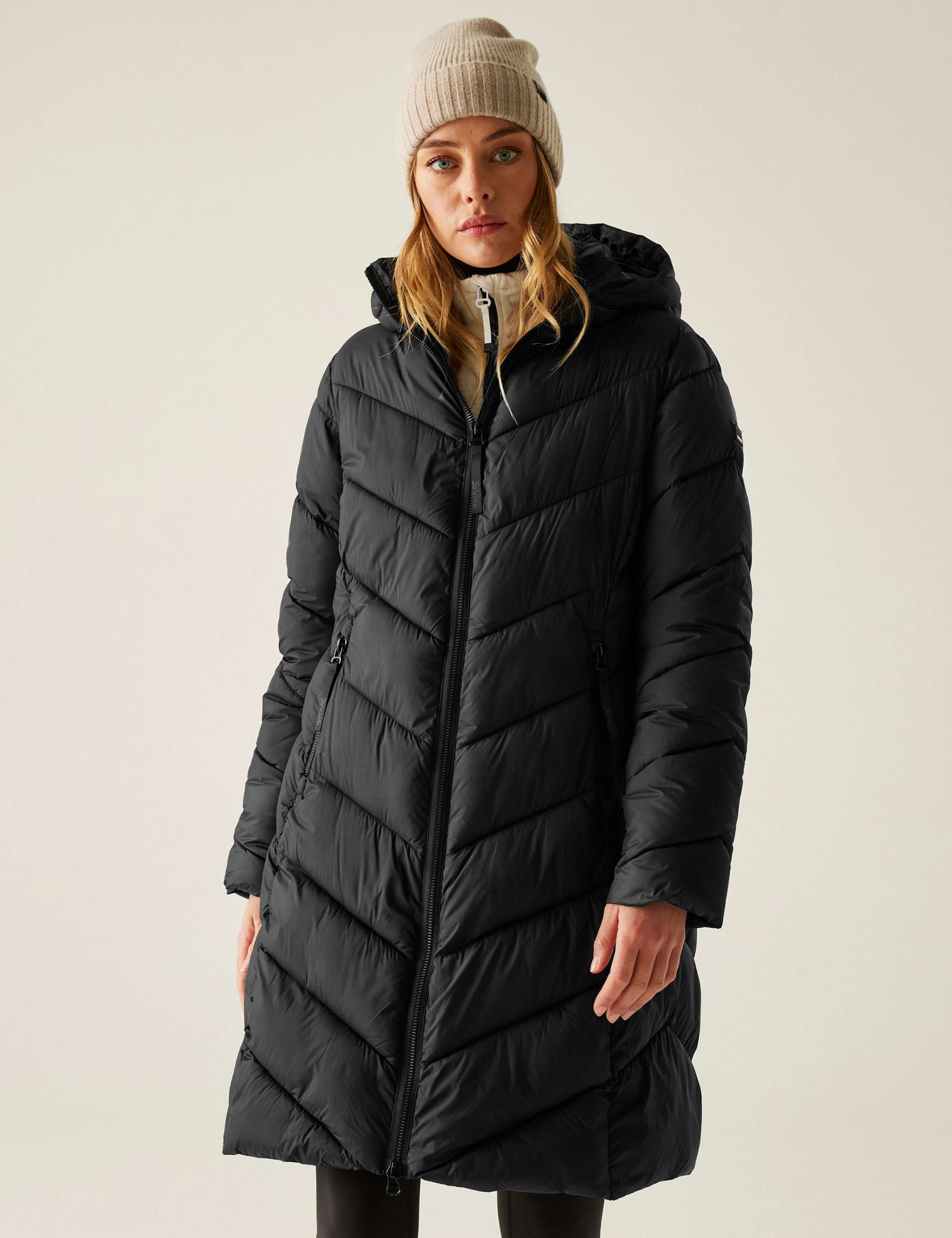 Anita Lightweight Longline Puffer Jacket 1 of 10