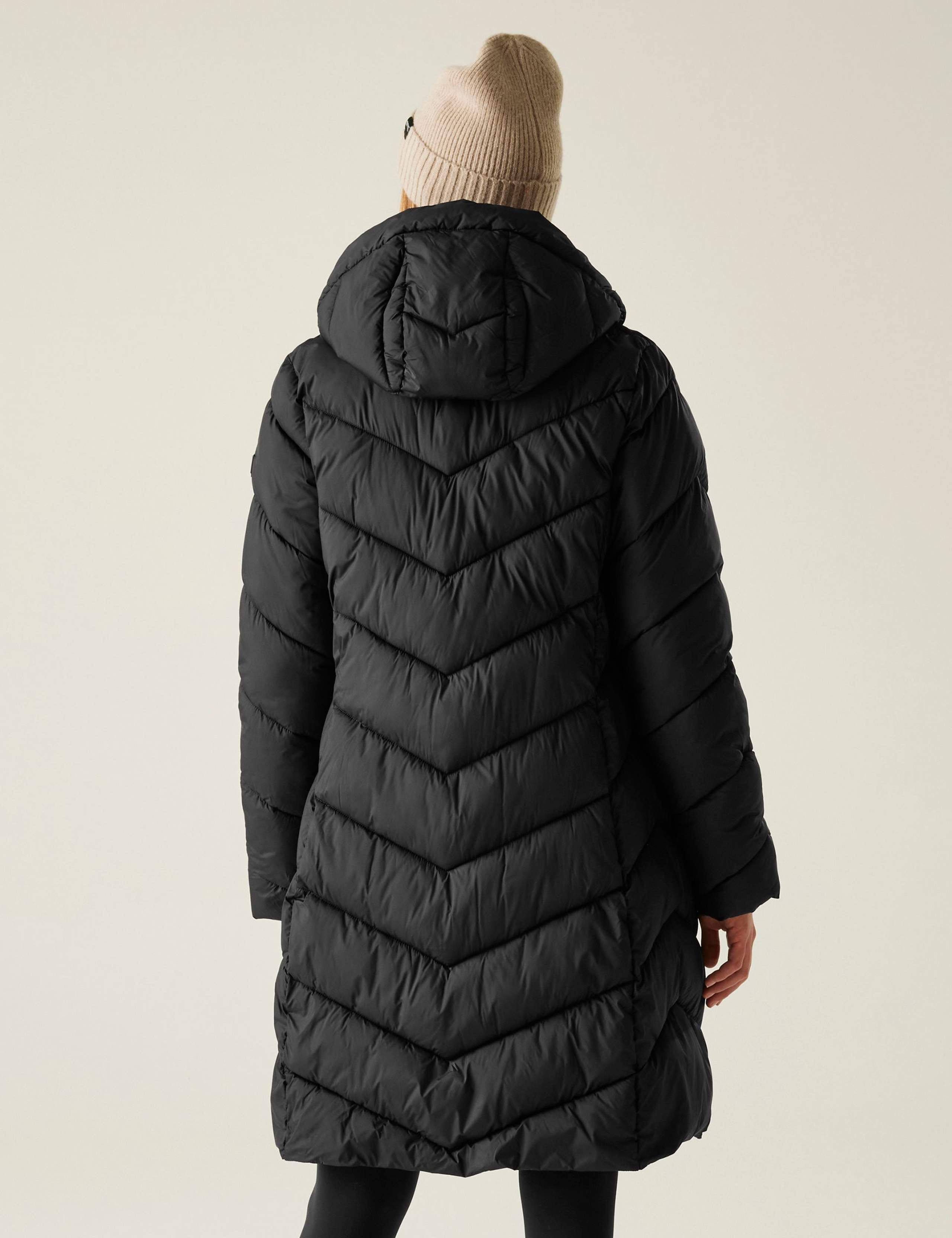 Anita Lightweight Longline Puffer Jacket 4 of 10