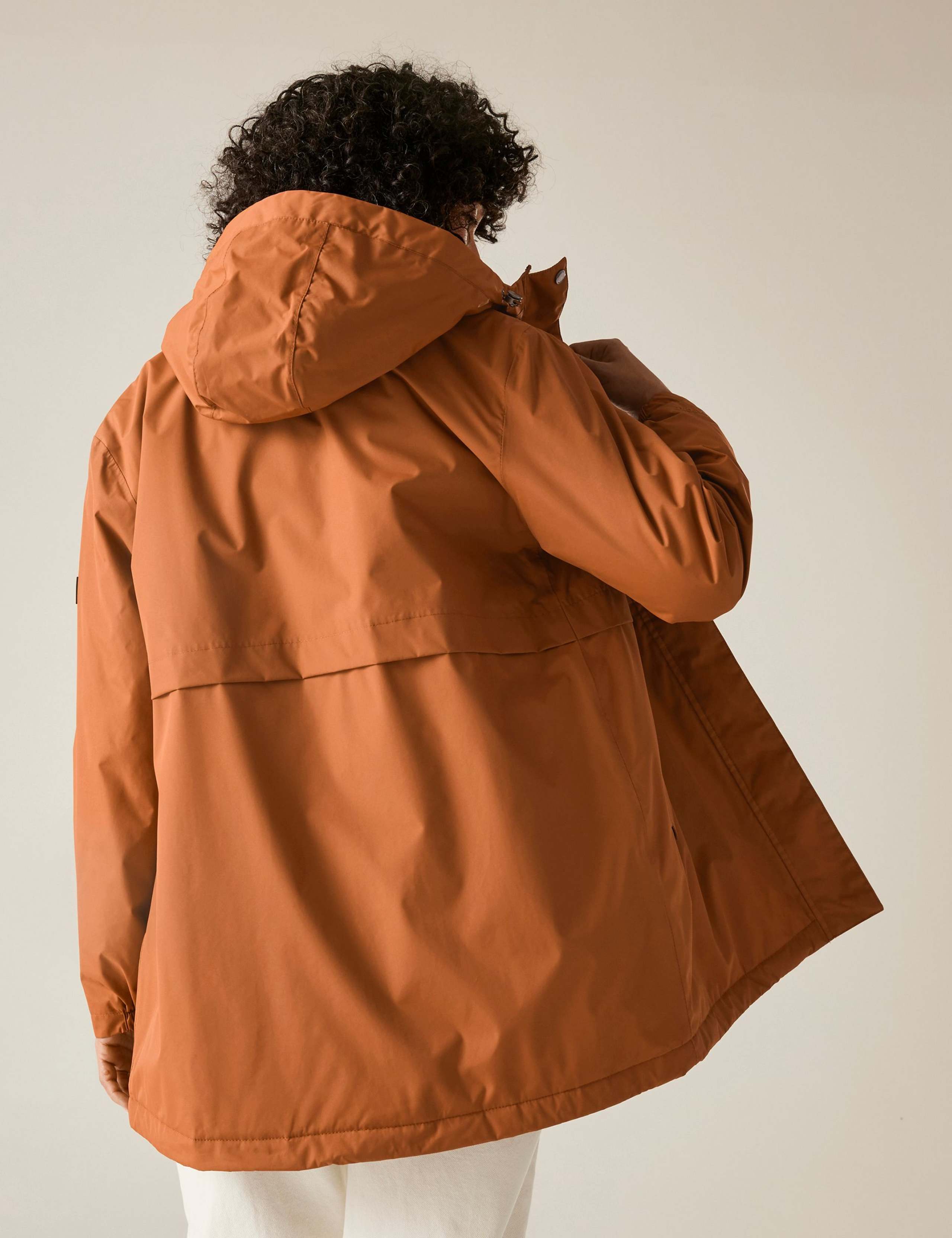 Brielly Waterproof Hooded Raincoat 3 of 7