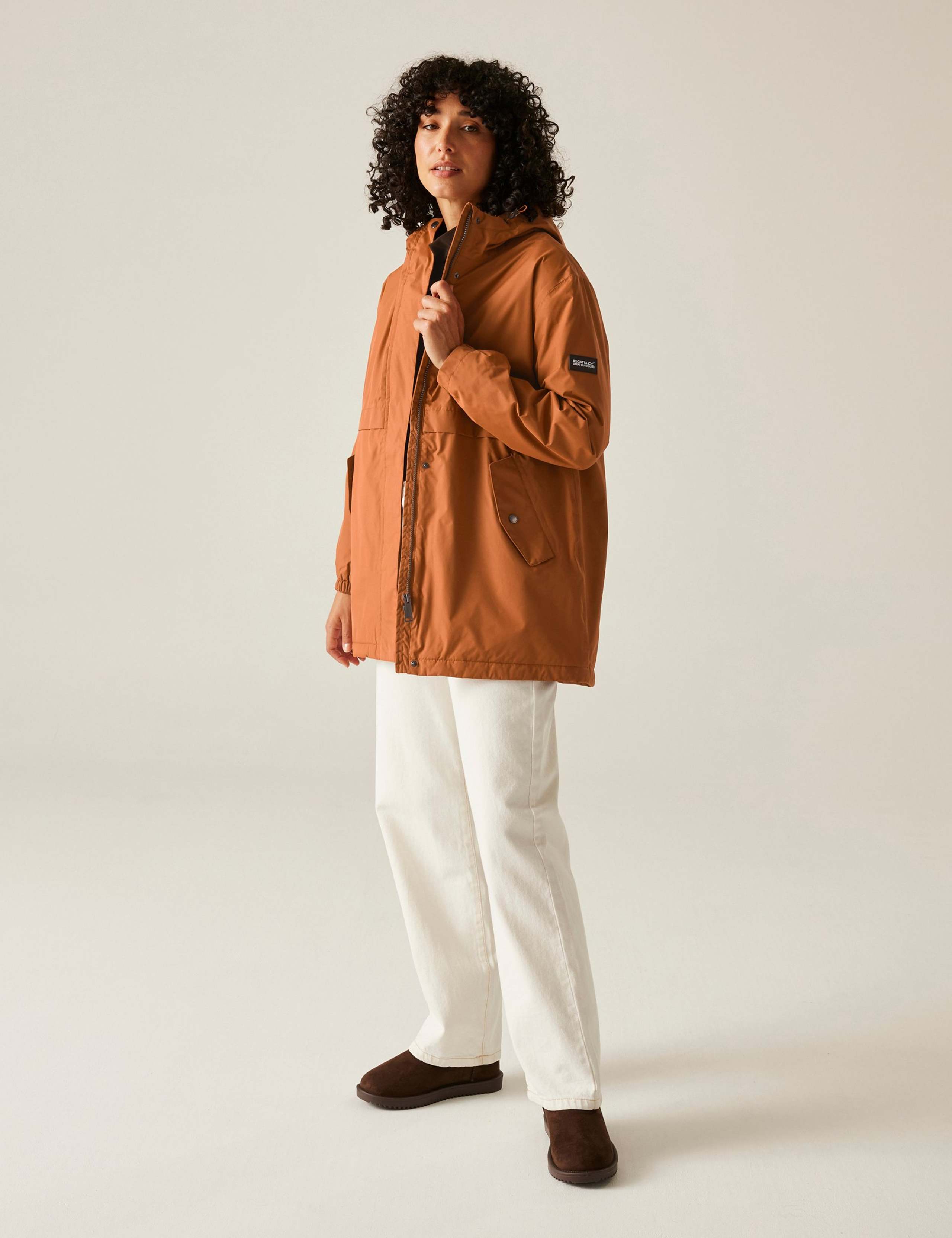 Brielly Waterproof Hooded Raincoat 7 of 7