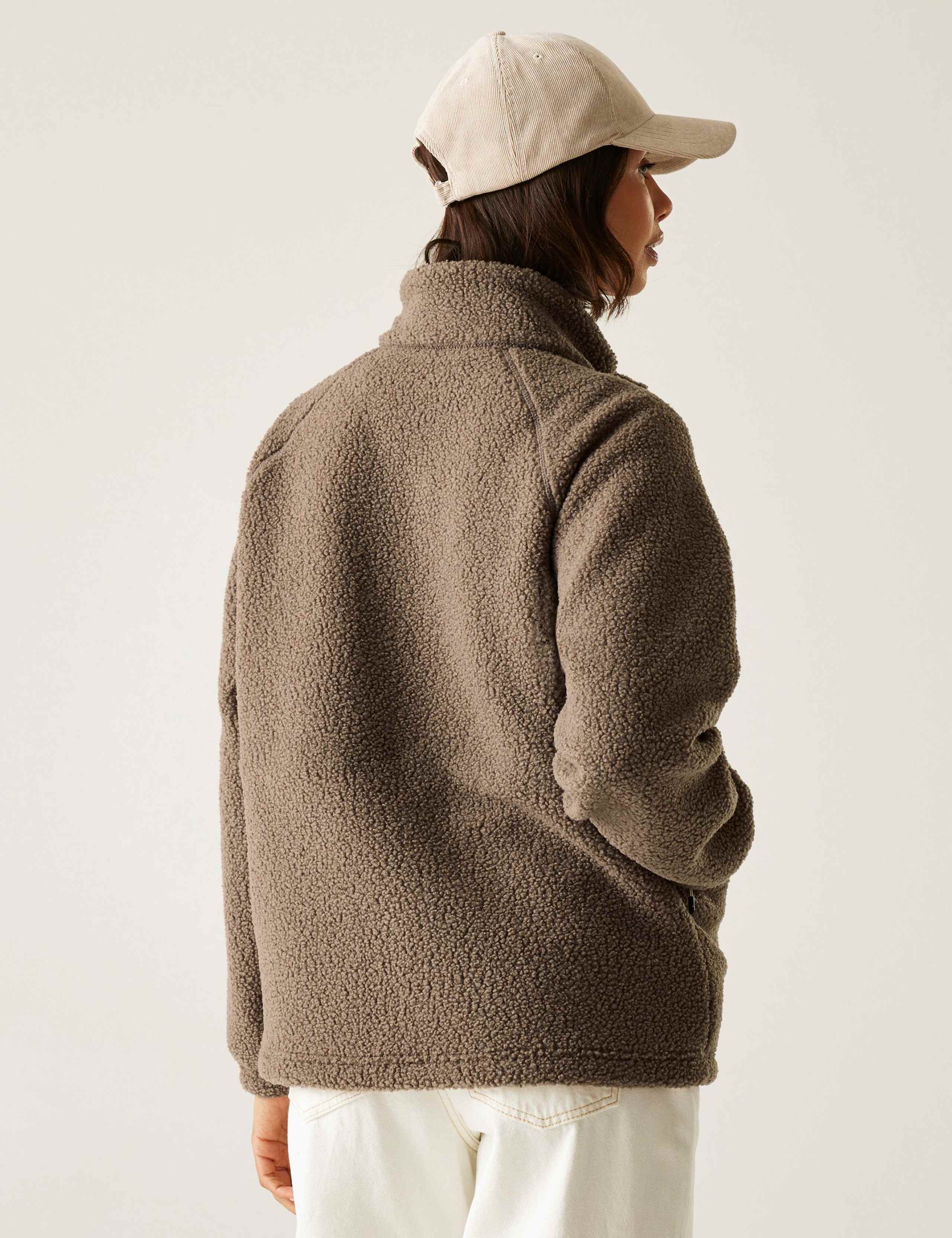 Emilica Borg Funnel Neck Zip Up Fleece 6 of 7