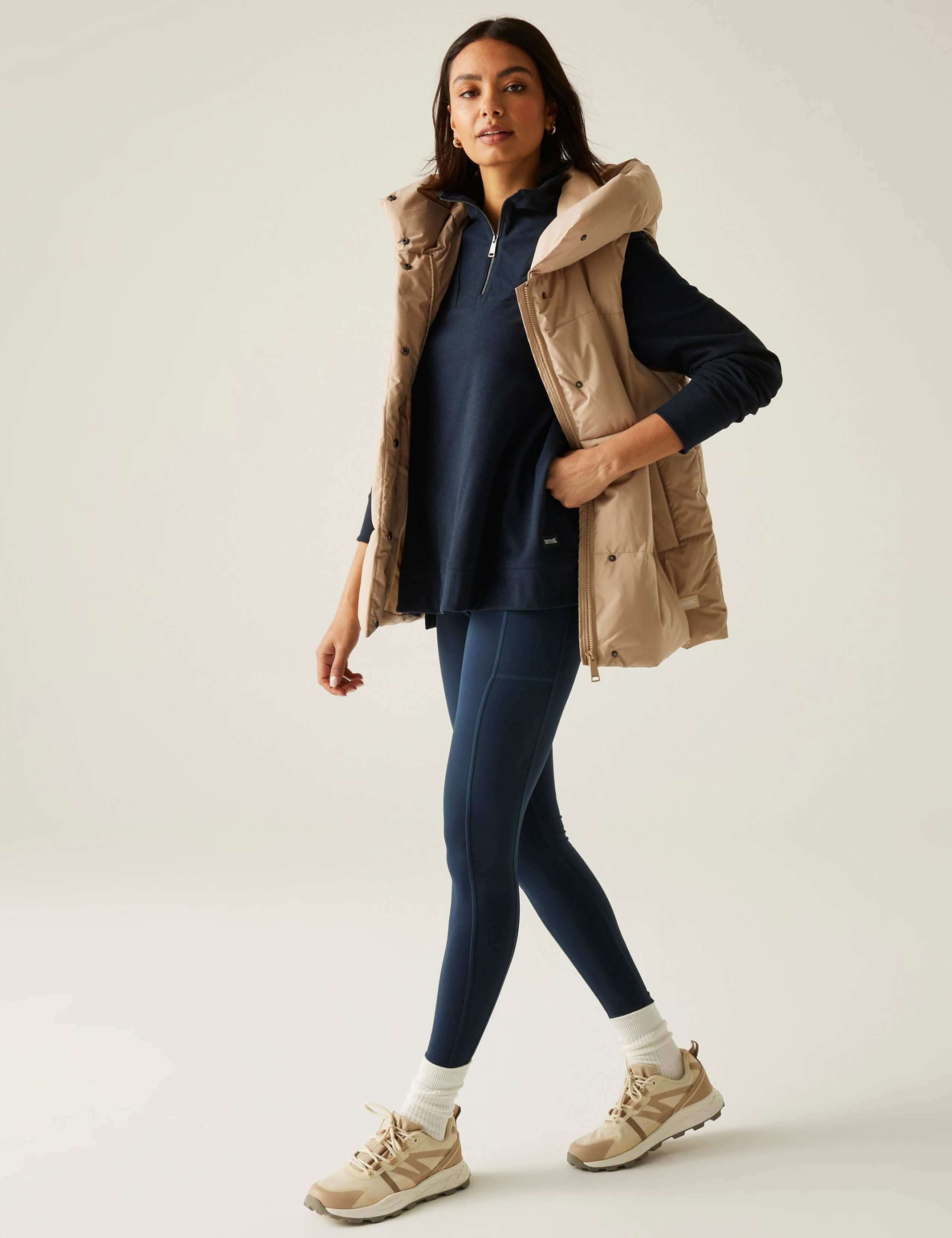 Demmi Funnel Neck Half Zip Sweatshirt 3 of 7