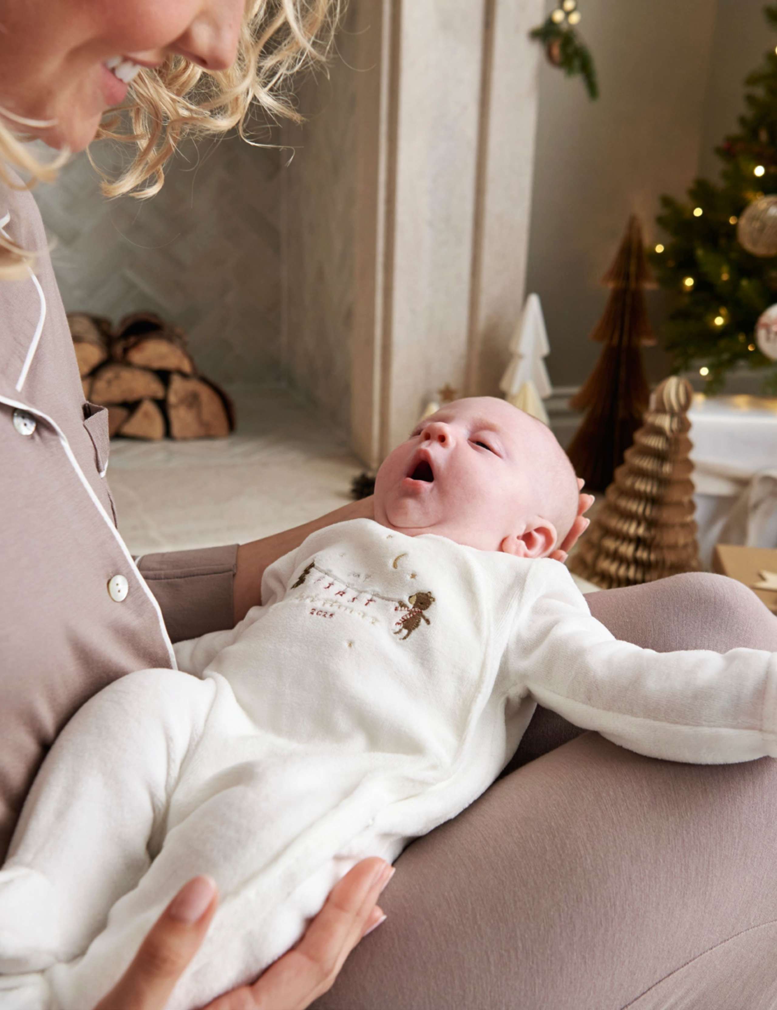 Cotton Rich My First Christmas Sleepsuit (0-12 Mths) 4 of 8