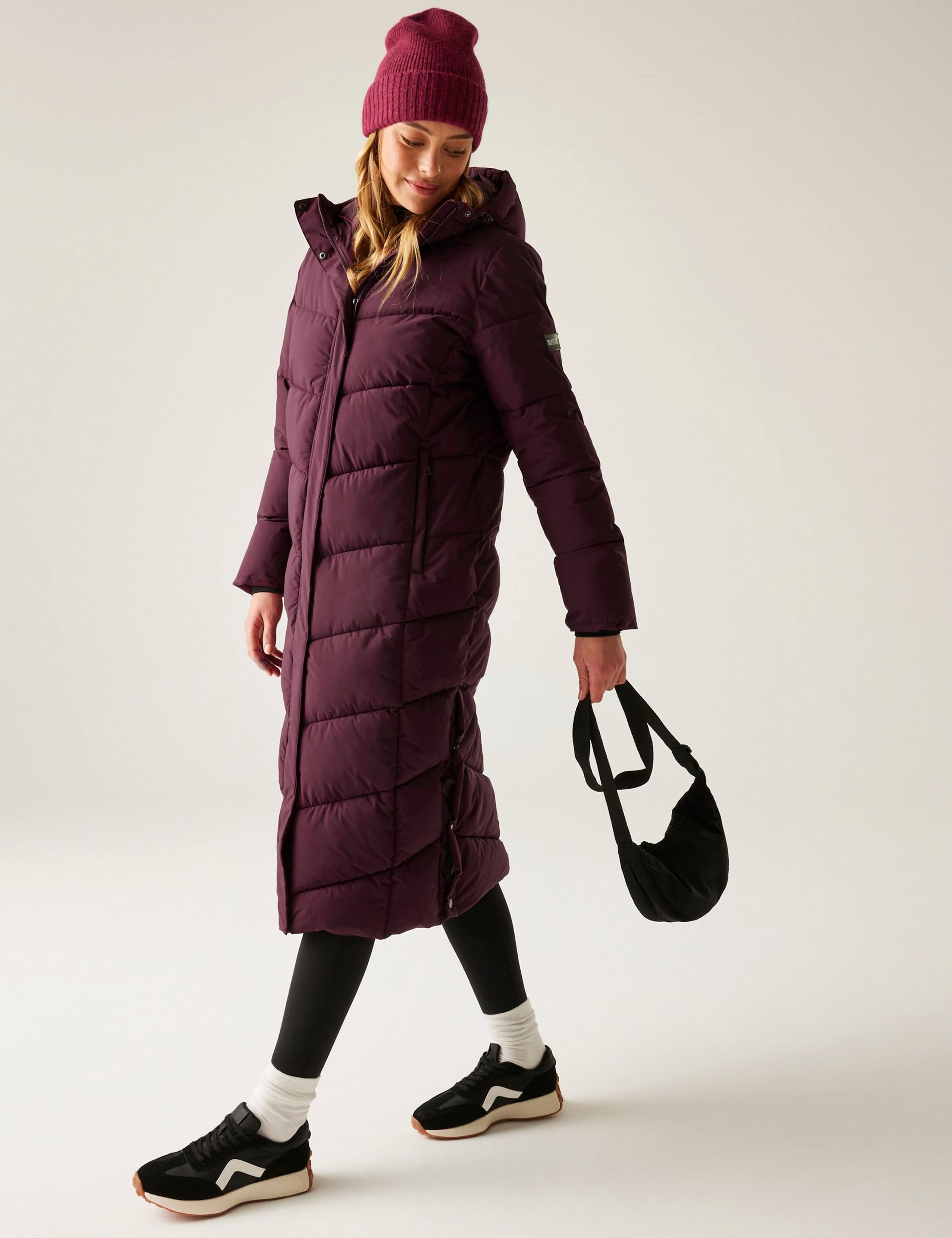 Eloria Hooded Longline Puffer Jacket 1 of 10