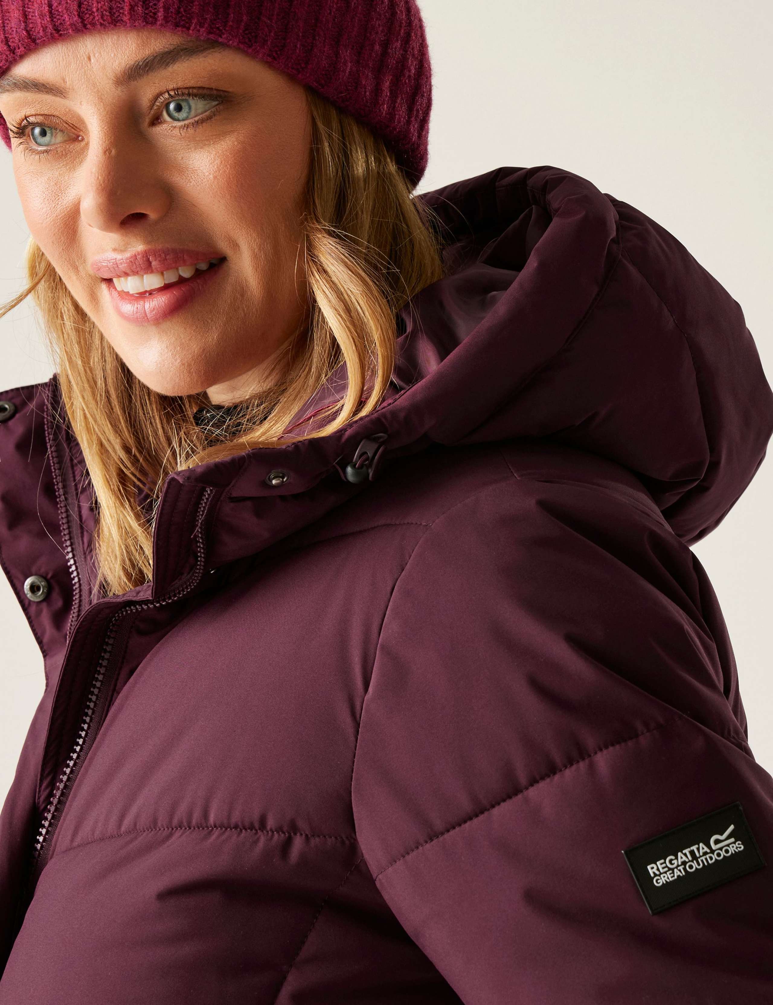 Eloria Hooded Longline Puffer Jacket 4 of 10