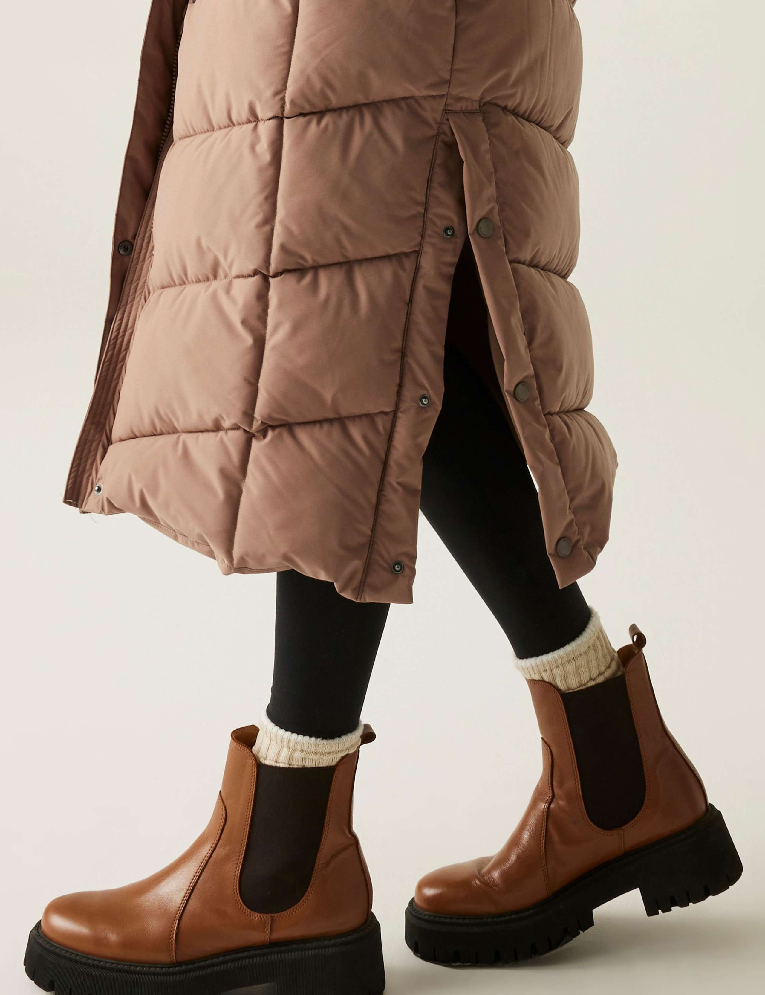 Eloria Hooded Longline Puffer Jacket 9 of 10