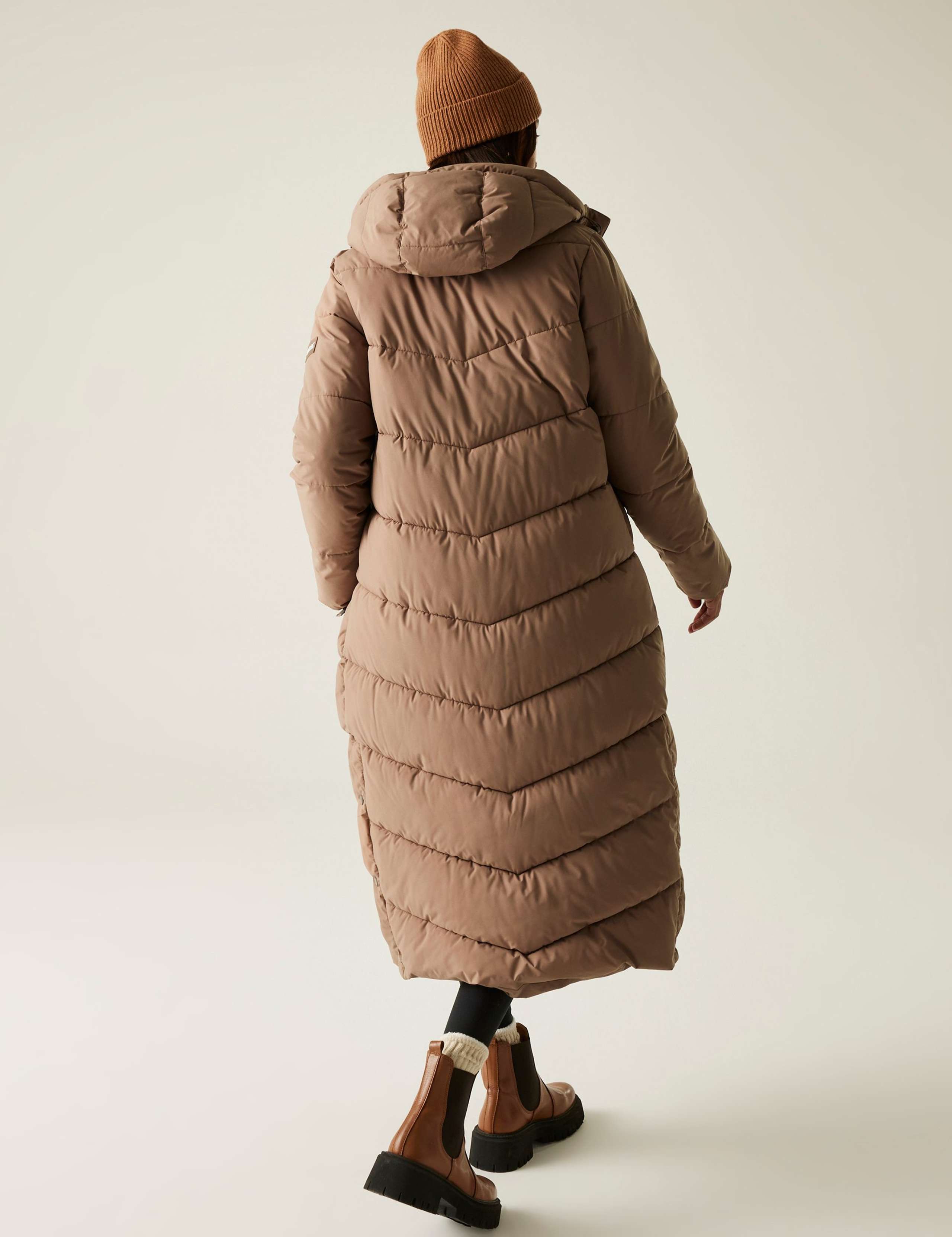 Eloria Hooded Longline Puffer Jacket 10 of 10