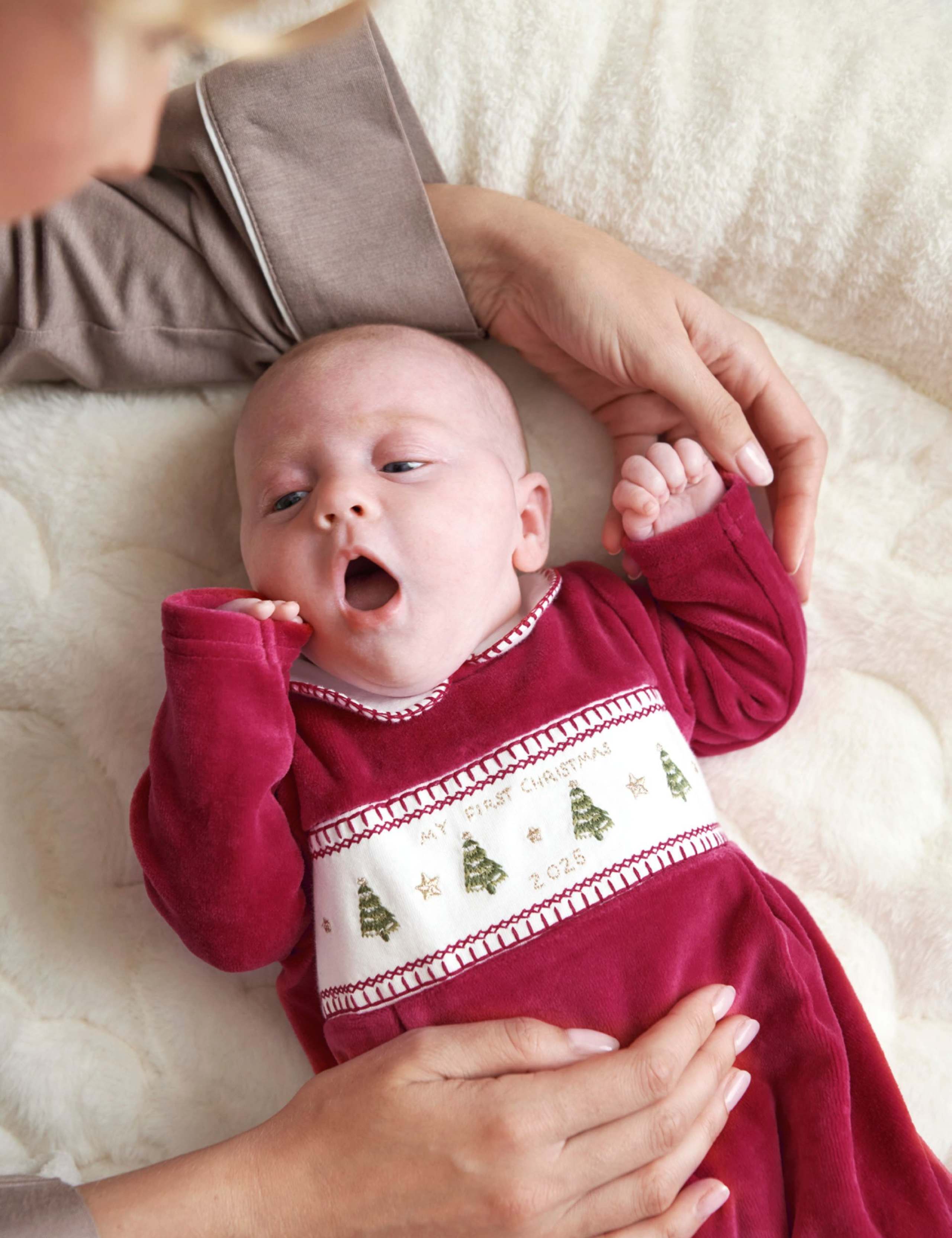 Cotton Rich Christmas Sleepsuit (0-12 Mths) 4 of 5